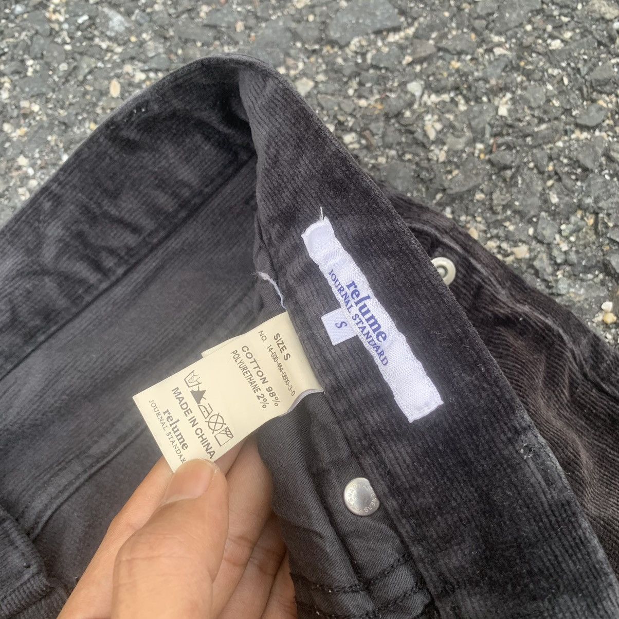 Journal Standard × Schott Journal Standard x Relume Corduroy Faded Trousers Pants W32 Size US 32 / EU 48 - 6 Thumbnail