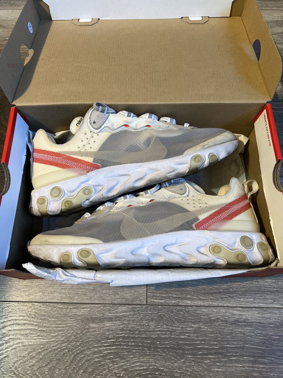 Nike Nike element react 87 light bone Size US 9.5 / EU 42-43 - 1 Thumbnail