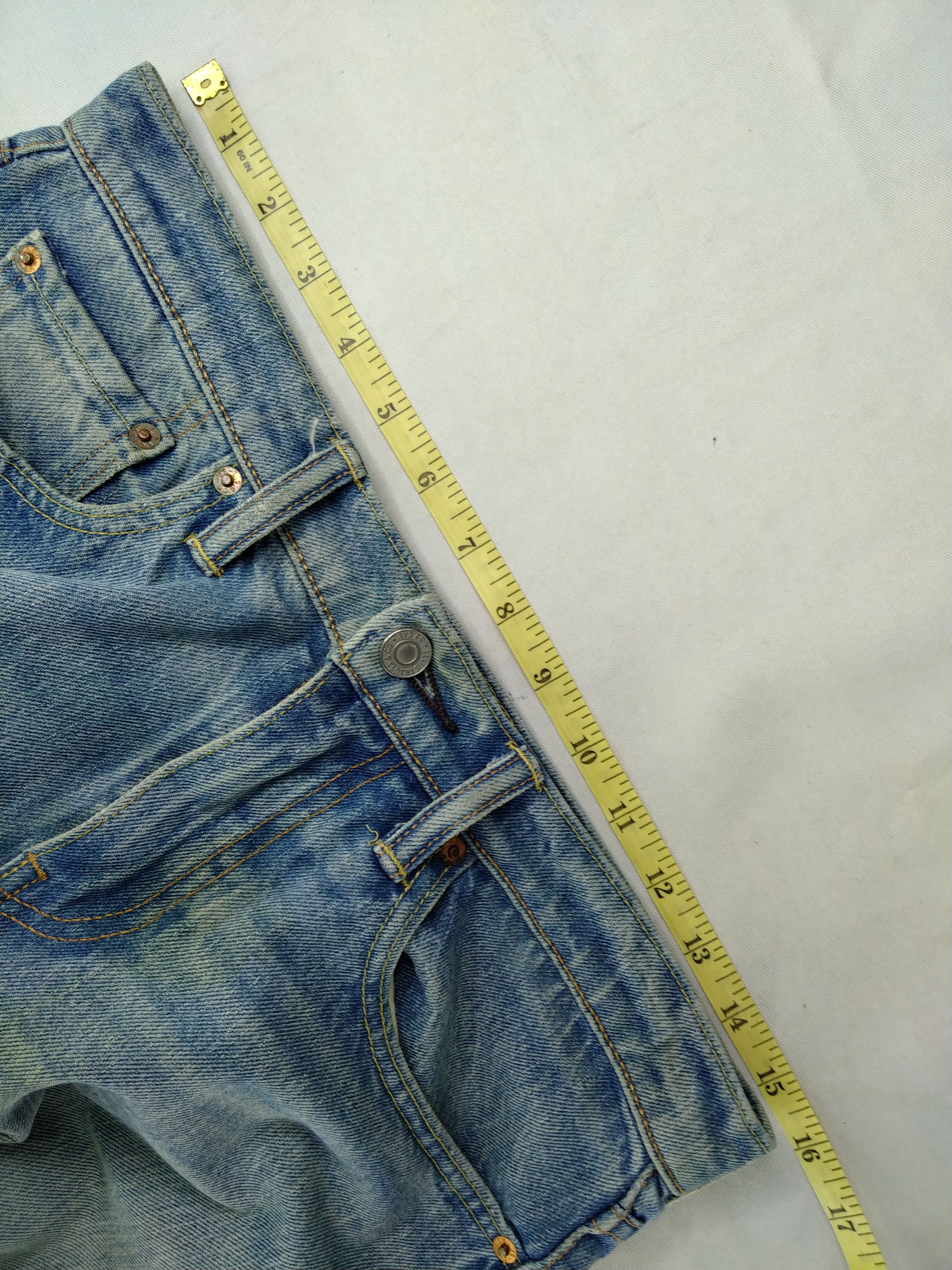 Levi's Vintage Levi's 502 Light Wash Denim 31x28.5 -JN152 Size US 31 - 5 Thumbnail