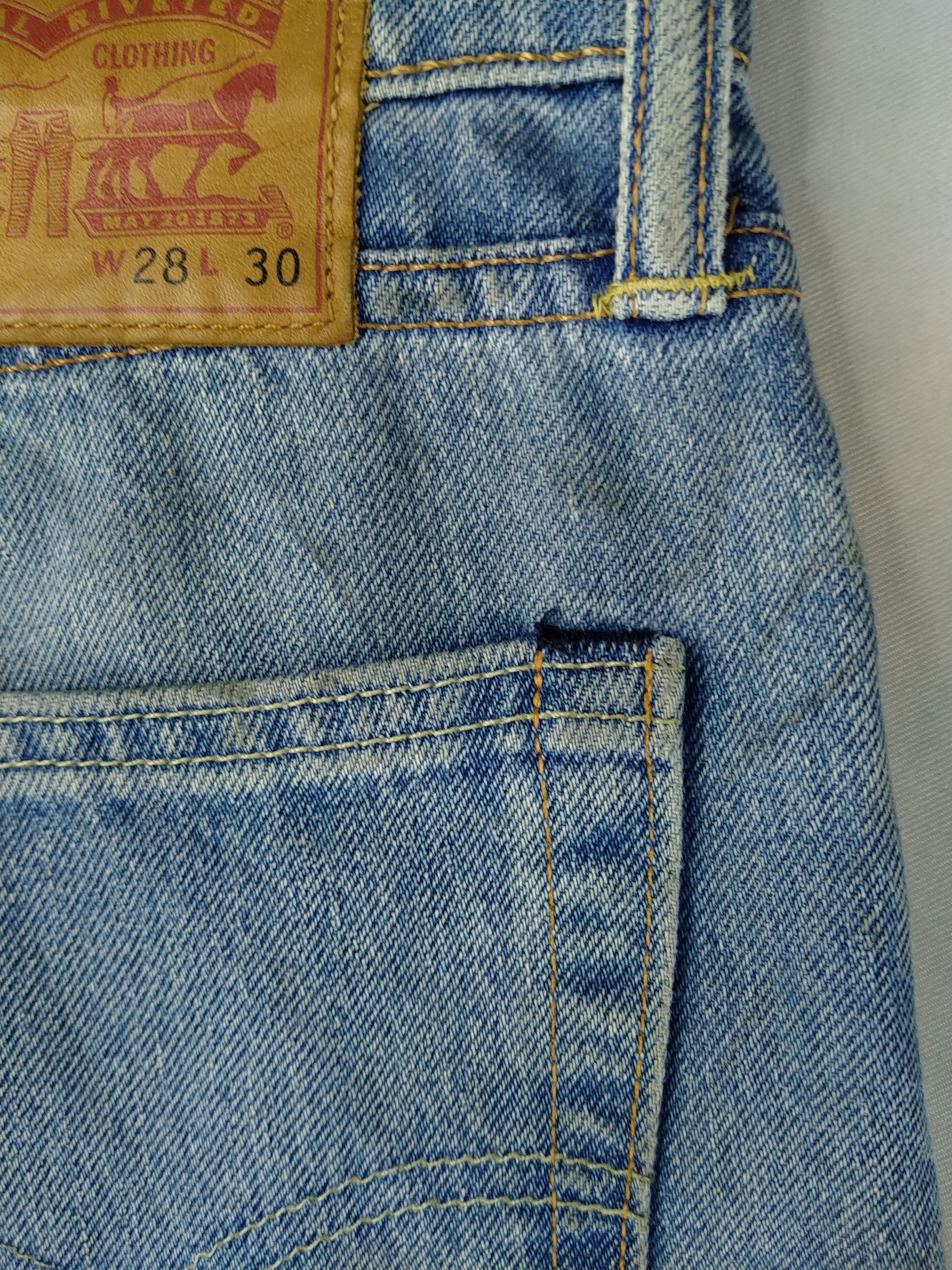 Levi's Vintage Levi's 502 Light Wash Denim 31x28.5 -JN152 Size US 31 - 21 Thumbnail