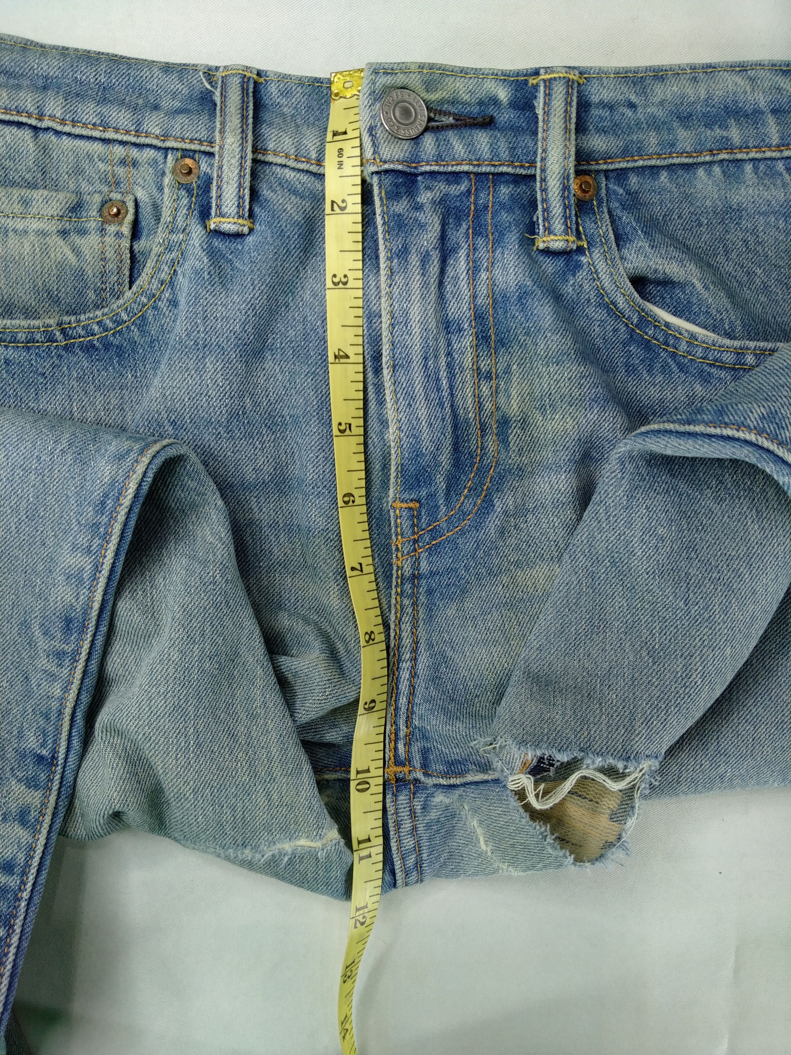 Levi's Vintage Levi's 502 Light Wash Denim 31x28.5 -JN152 Size US 31 - 6 Thumbnail