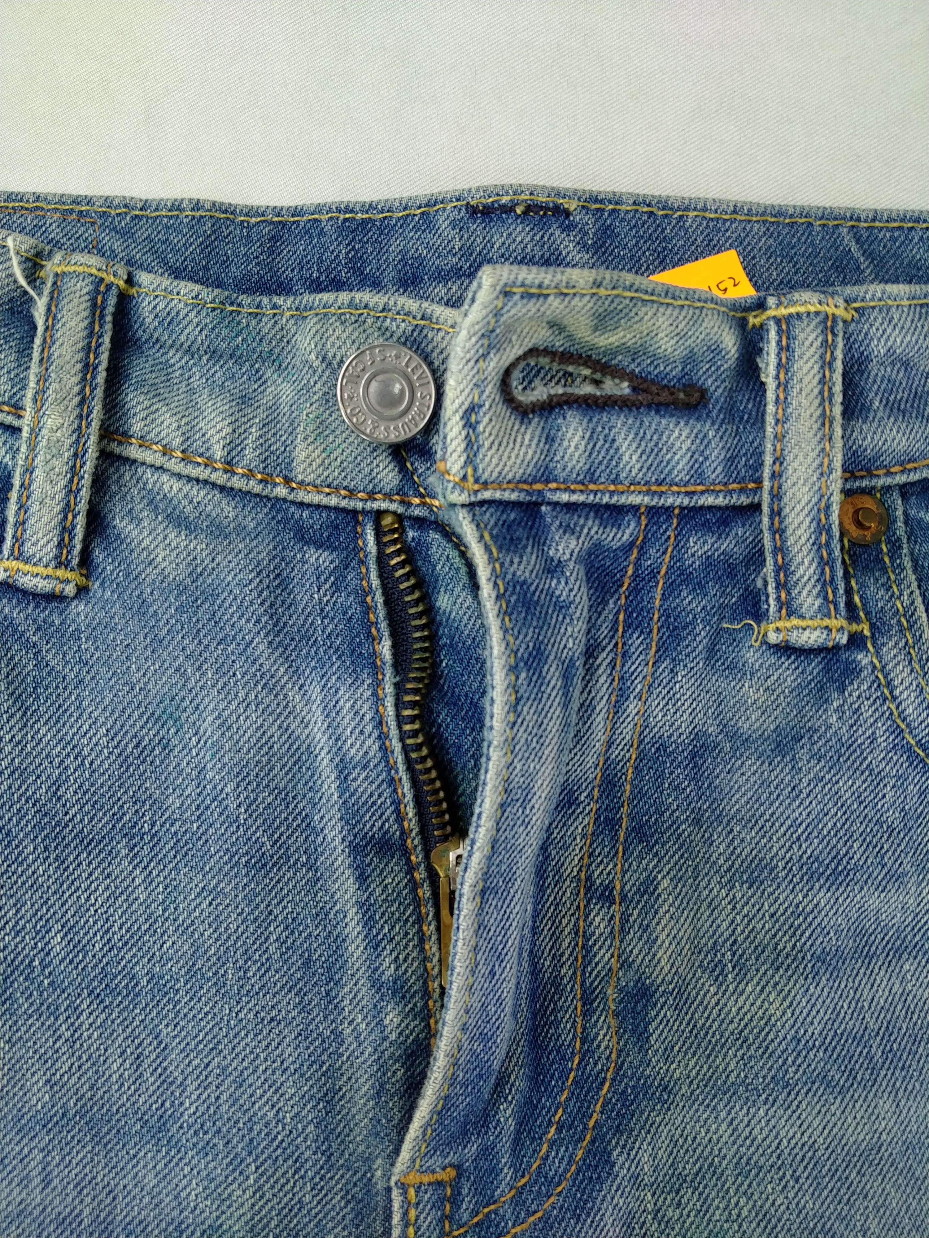 Levi's Vintage Levi's 502 Light Wash Denim 31x28.5 -JN152 Size US 31 - 7 Thumbnail