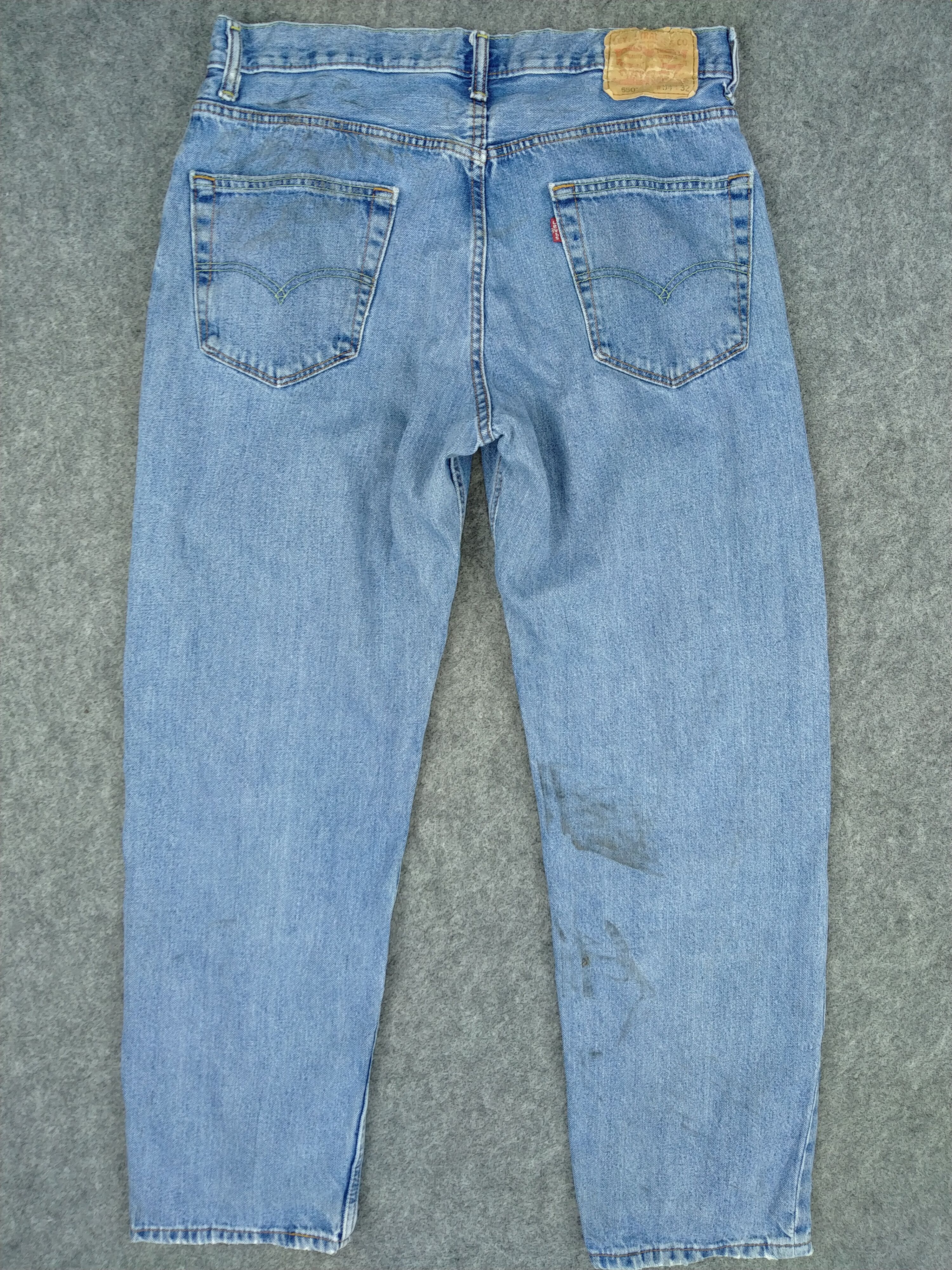Levi's Faded Blue Levi's 550 Denim 34x30 -JN438 Size US 34 / EU 50 - 2 Thumbnail