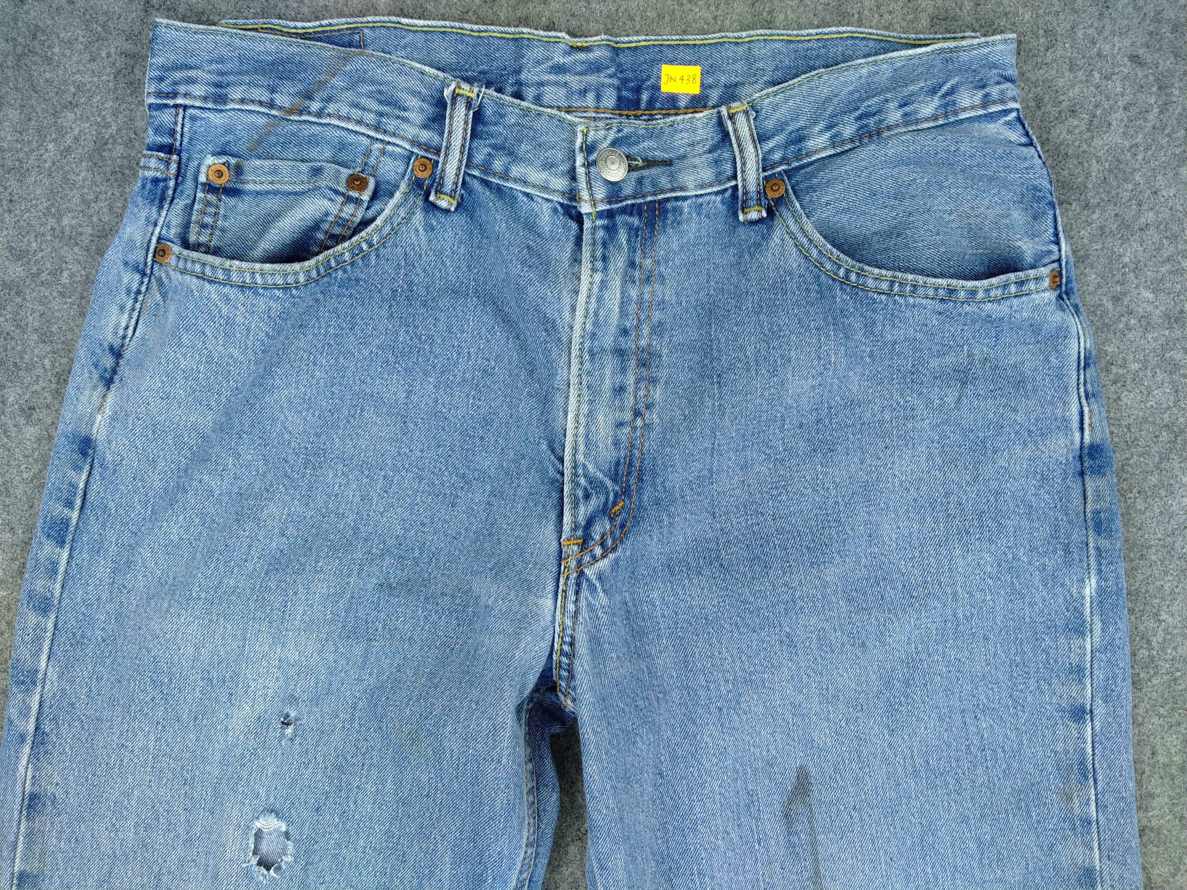 Levi's Faded Blue Levi's 550 Denim 34x30 -JN438 Size US 34 / EU 50 - 3 Thumbnail