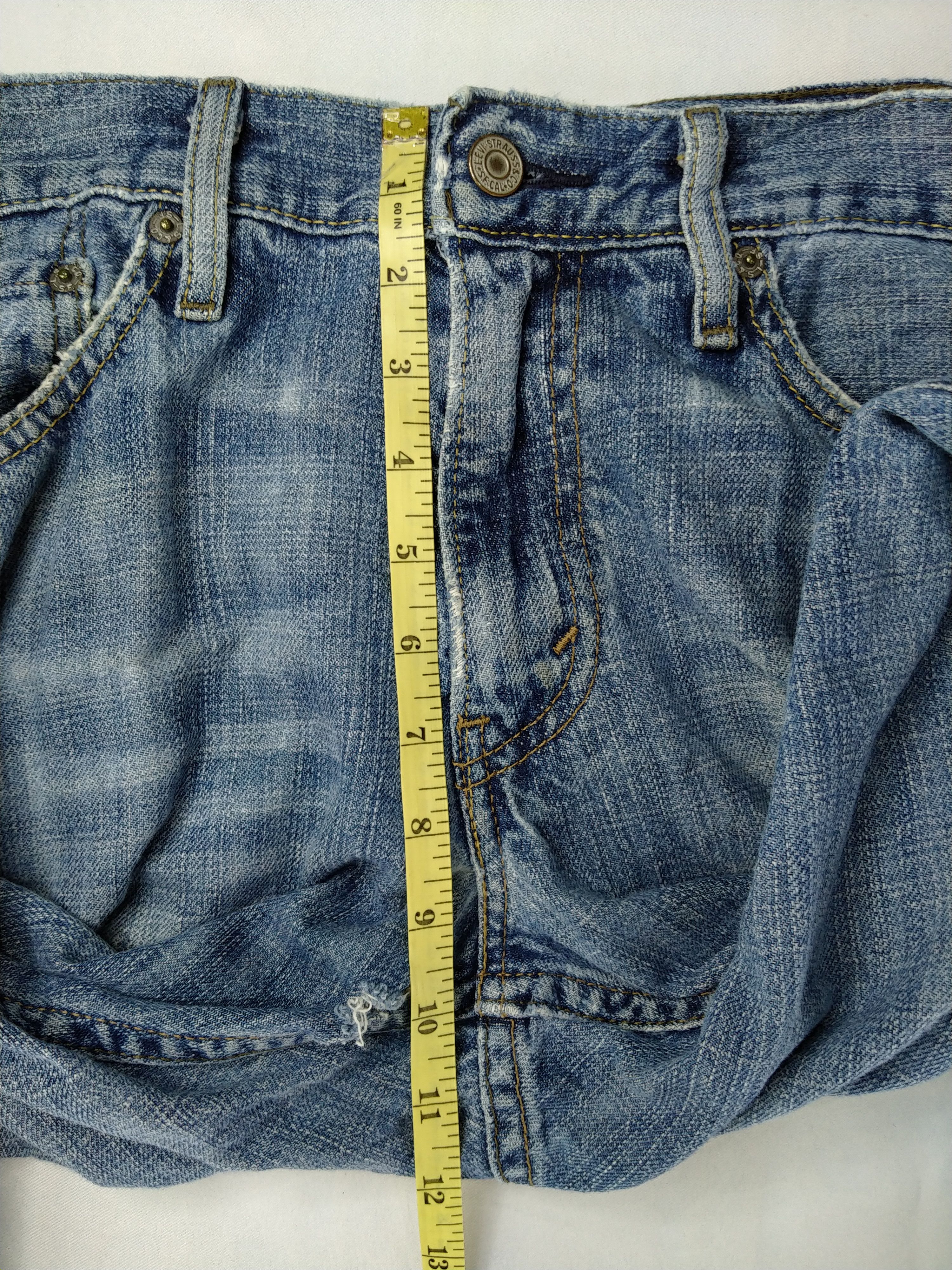 Levi's Distressed Vintage Levi's 514 Slim Straight Denim -JN407 Size US 32 / EU 48 - 6 Thumbnail