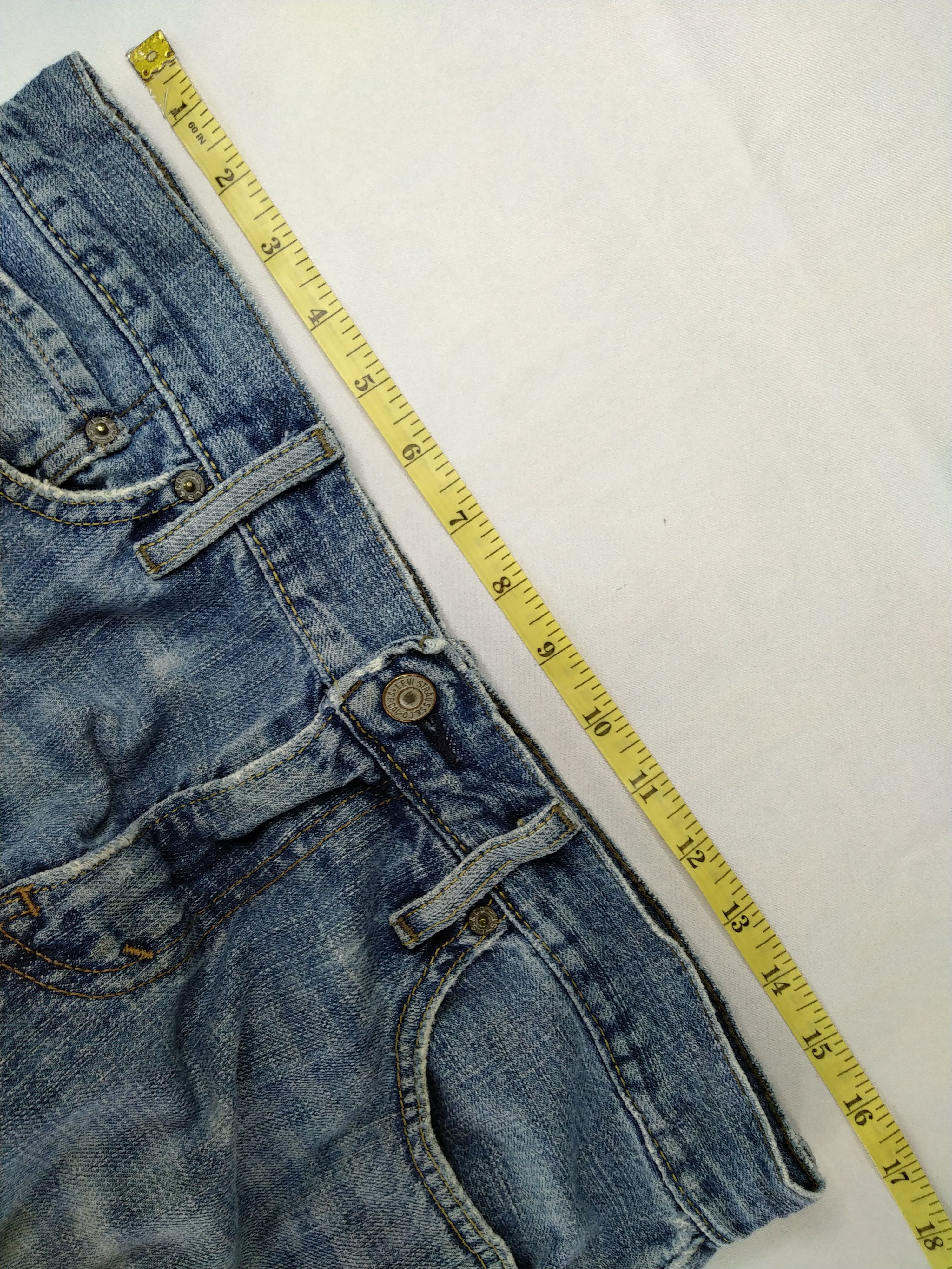 Levi's Distressed Vintage Levi's 514 Slim Straight Denim -JN407 Size US 32 / EU 48 - 5 Thumbnail