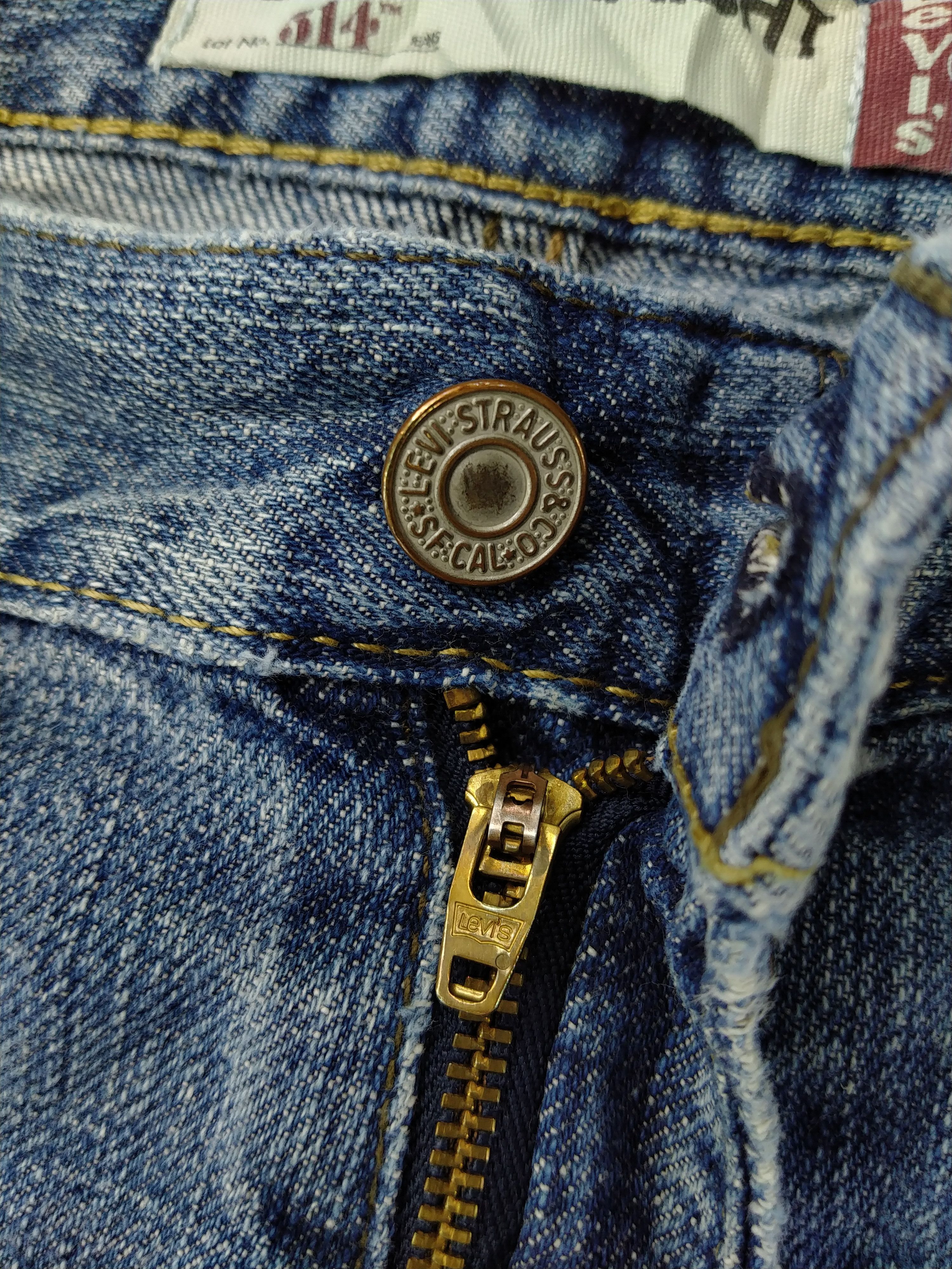 Levi's Distressed Vintage Levi's 514 Slim Straight Denim -JN407 Size US 32 / EU 48 - 8 Thumbnail