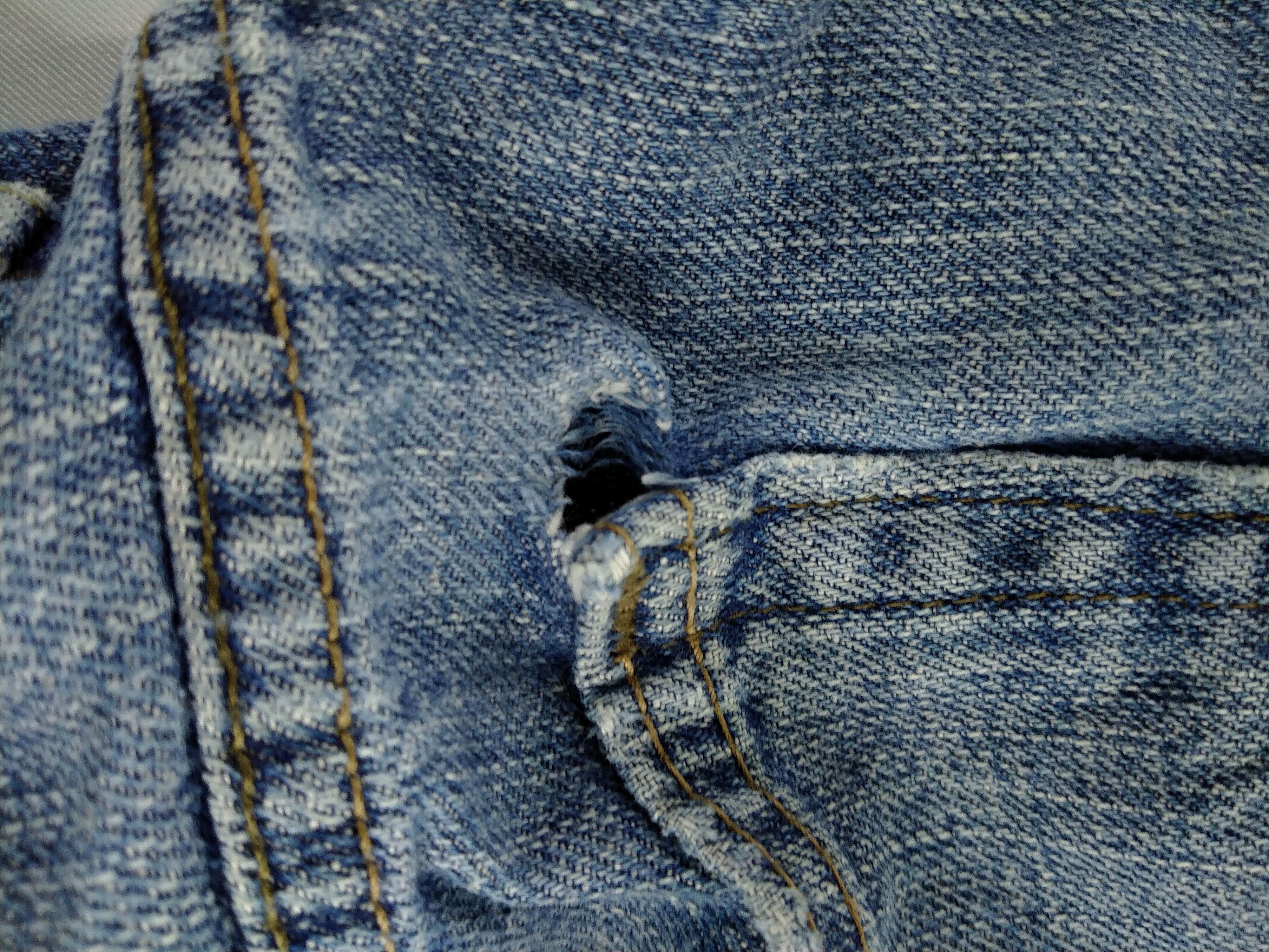 Levi's Distressed Vintage Levi's 514 Slim Straight Denim -JN407 Size US 32 / EU 48 - 16 Thumbnail