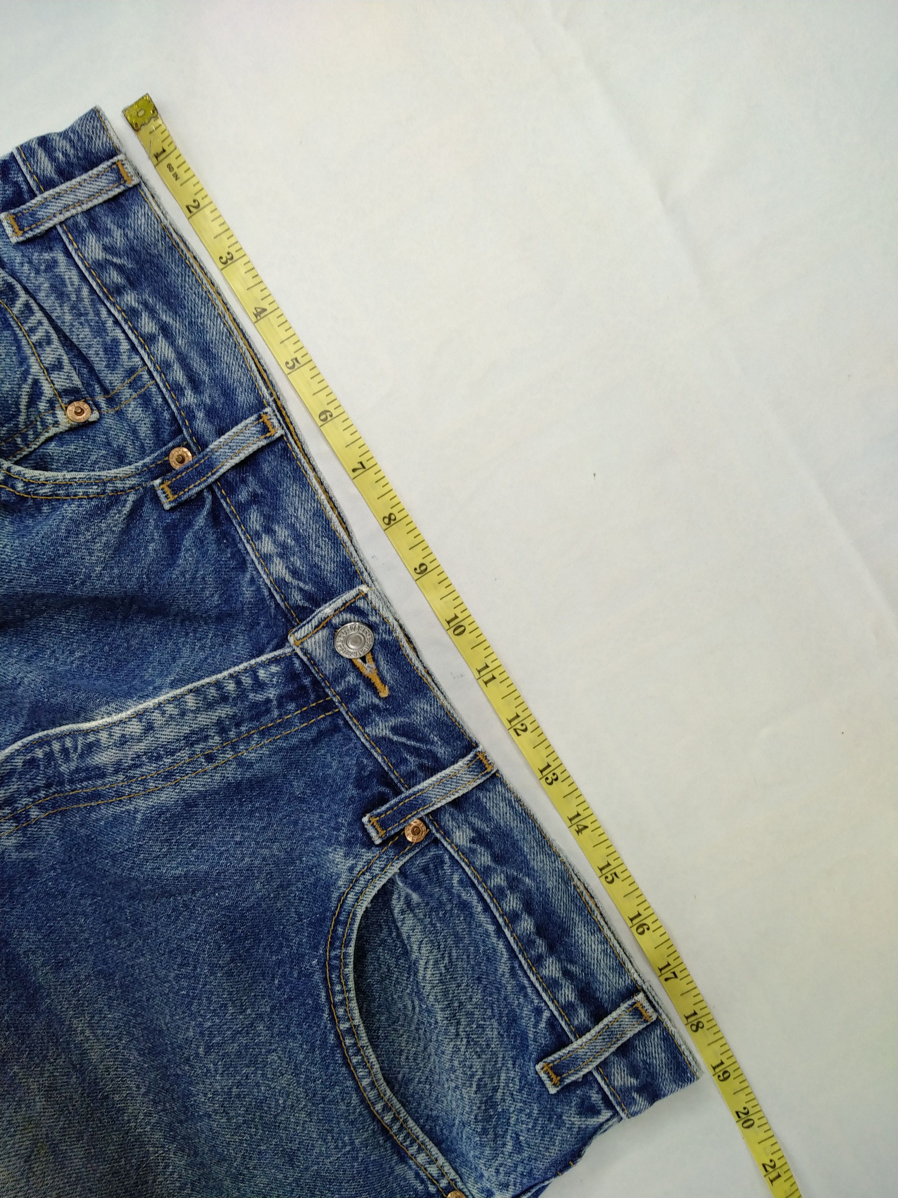 Levi's Dirty Blue Vintage Levi's 550 Relaxed Fit Denim -JN391 Size US 37 - 5 Thumbnail