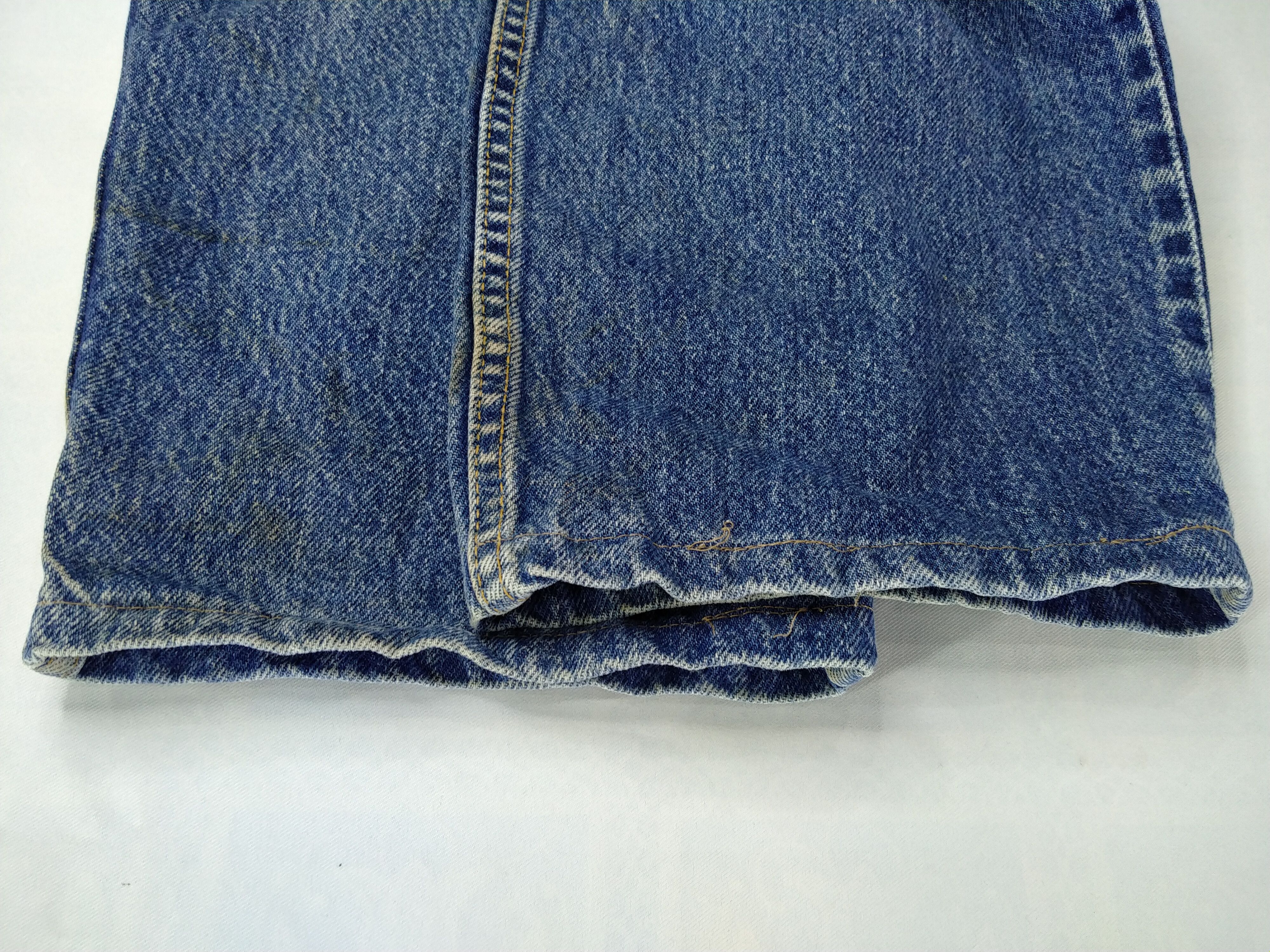 Levi's Dirty Blue Vintage Levi's 550 Relaxed Fit Denim -JN391 Size US 37 - 12 Thumbnail