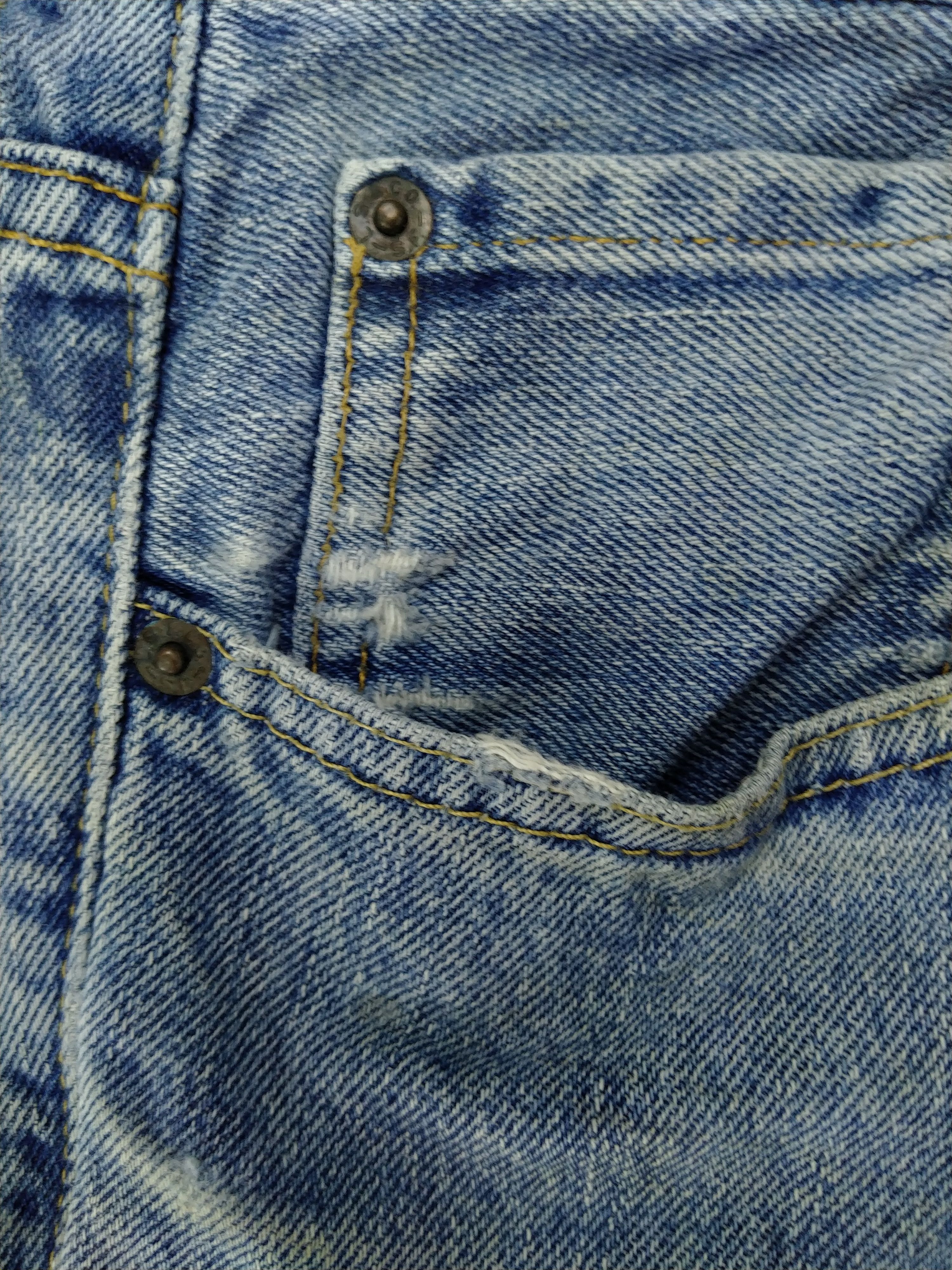Levi's Faded Blue Vintage Levi's 512 Slim Fit Denim 38x32 -JN634 Size US 38 / EU 54 - 10 Thumbnail