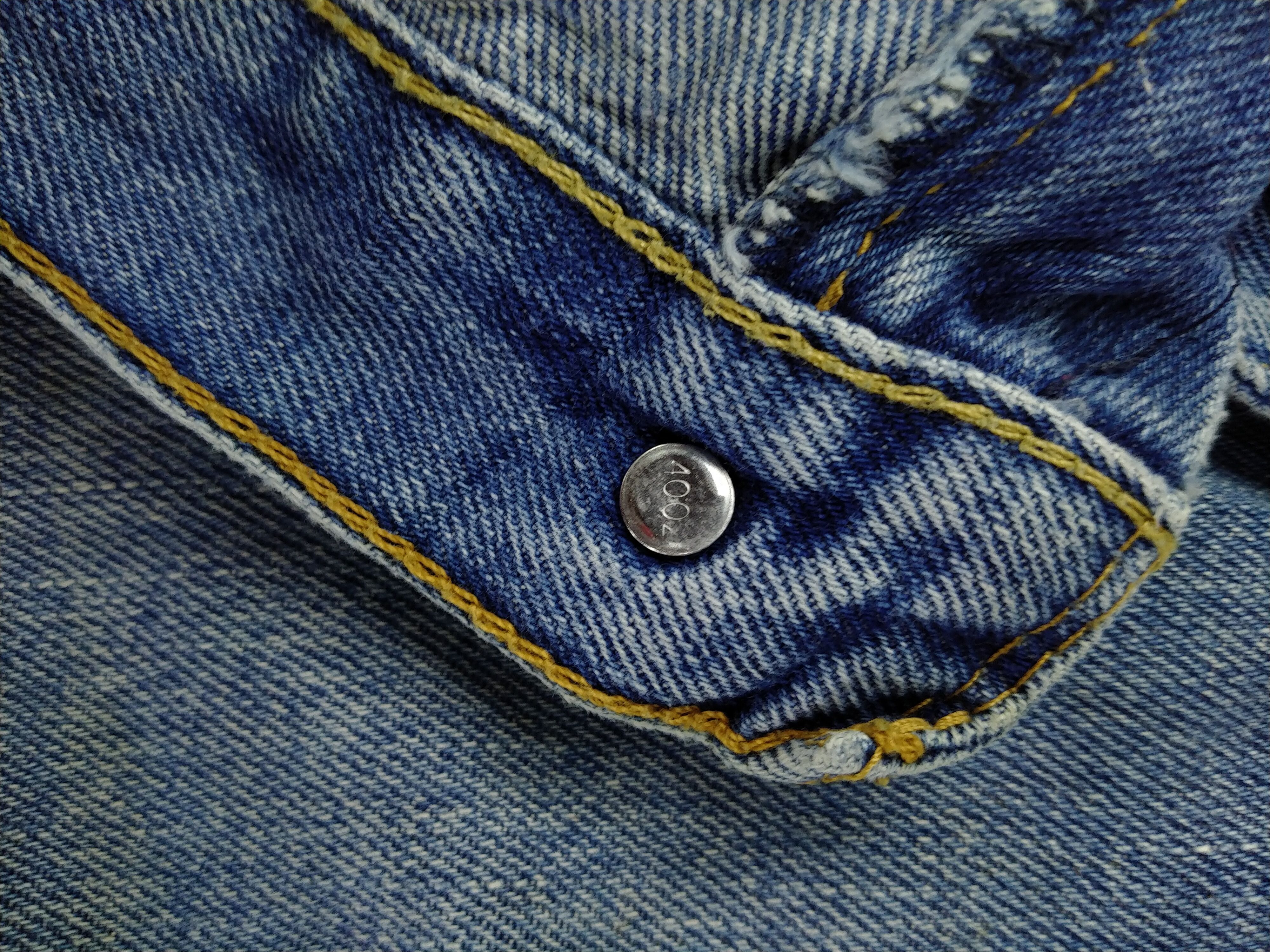 Levi's Faded Blue Vintage Levi's 512 Slim Fit Denim 38x32 -JN634 Size US 38 / EU 54 - 6 Thumbnail