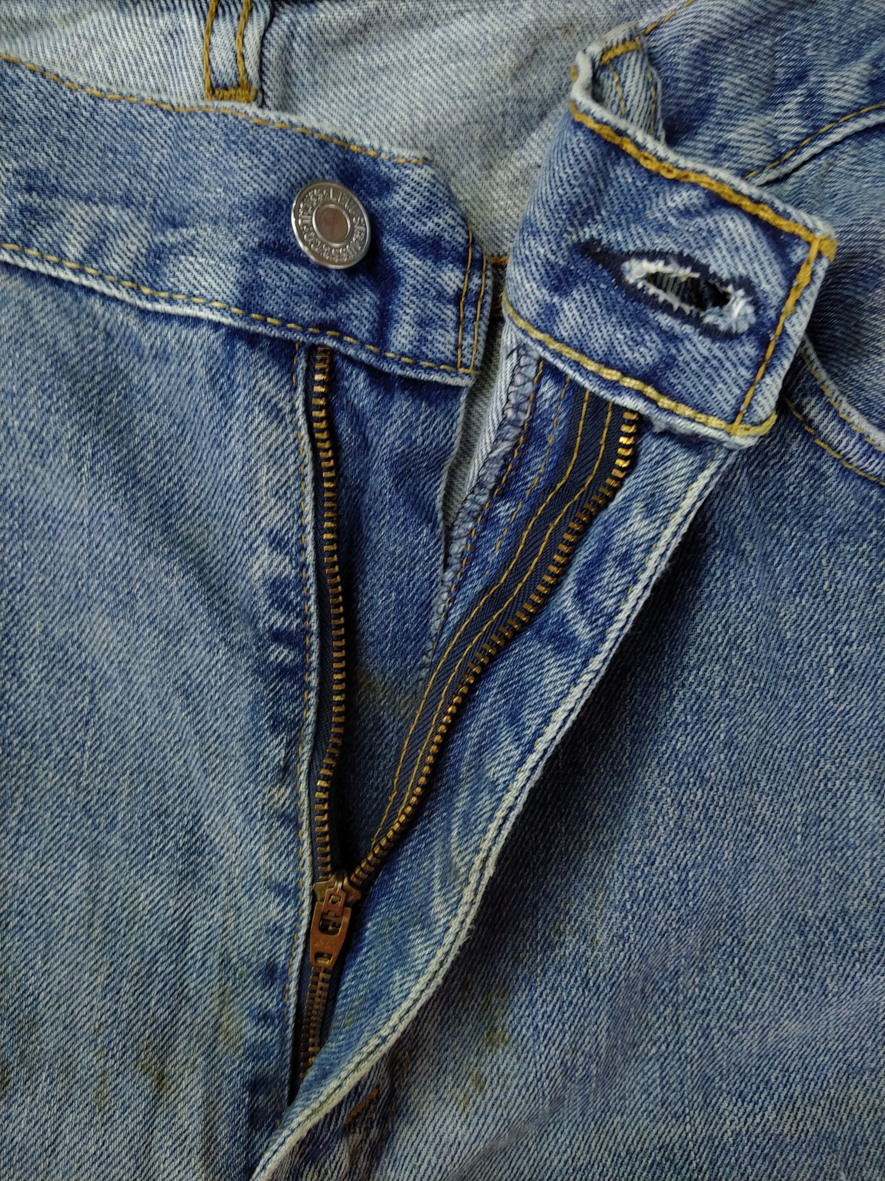 Levi's Faded Blue Vintage Levi's 512 Slim Fit Denim 38x32 -JN634 Size US 38 / EU 54 - 5 Thumbnail