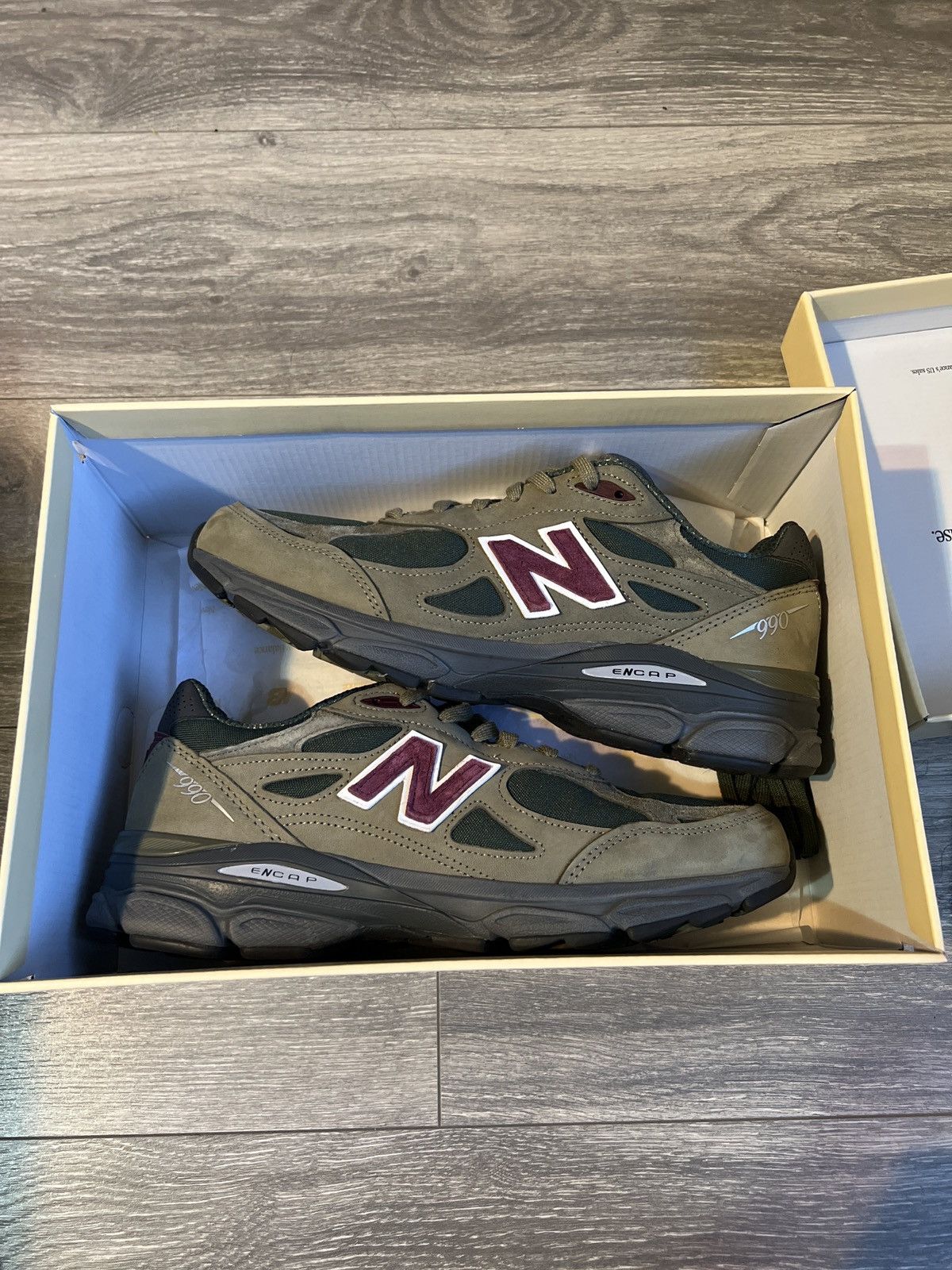 new balance 990 v3 teddy santis green