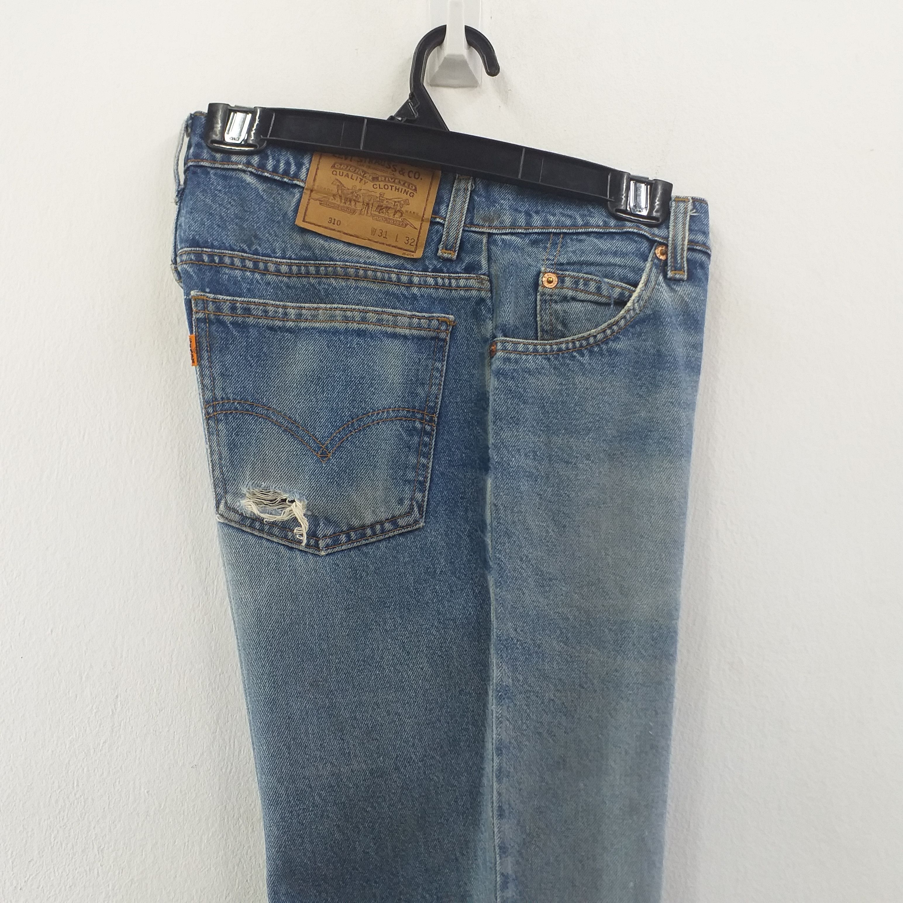 Levi's Vintage Levi's 310 Distressed Denim 30 x 32 -JN009 Size US 30 / EU 46 - 10 Thumbnail