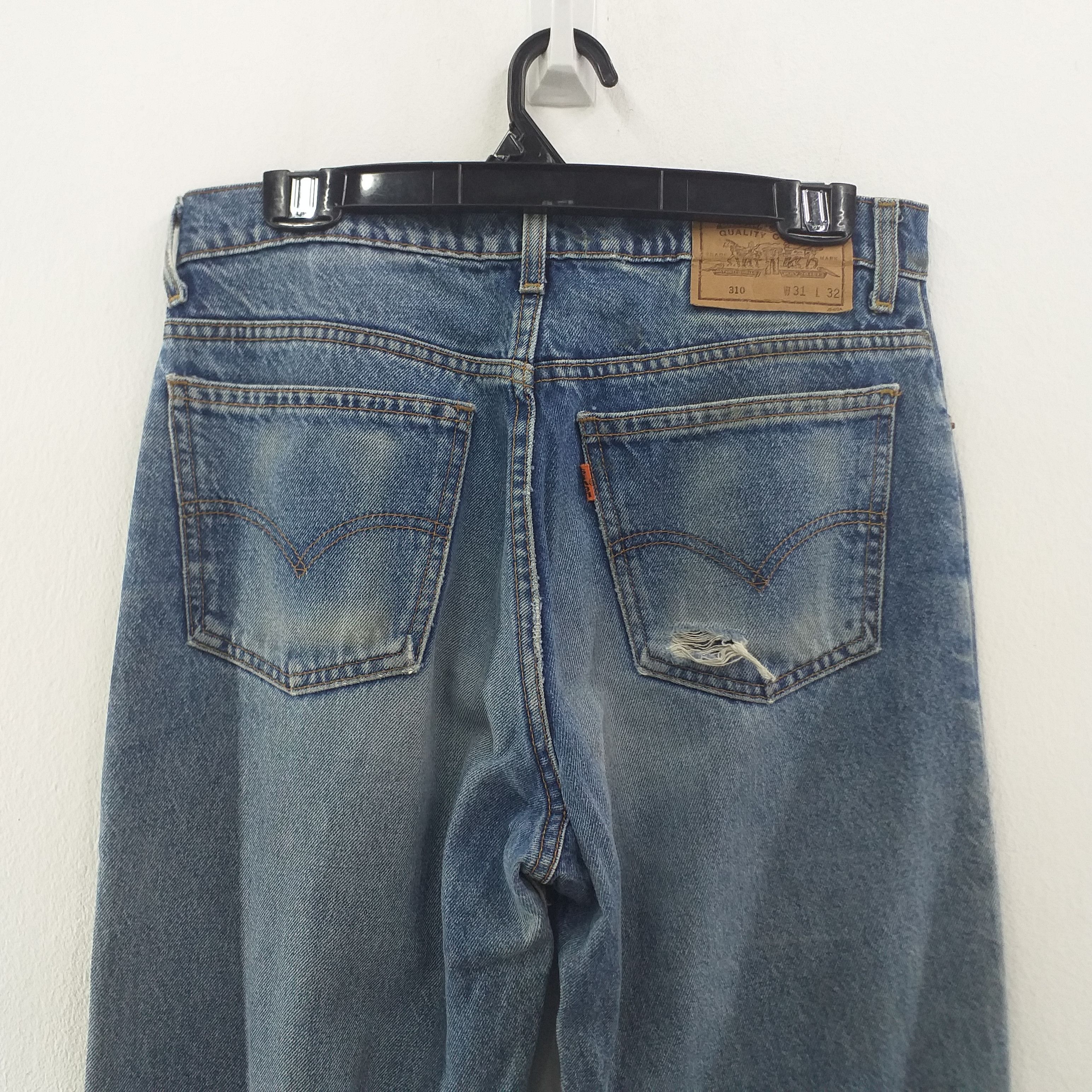 Levi's Vintage Levi's 310 Distressed Denim 30 x 32 -JN009 Size US 30 / EU 46 - 4 Thumbnail
