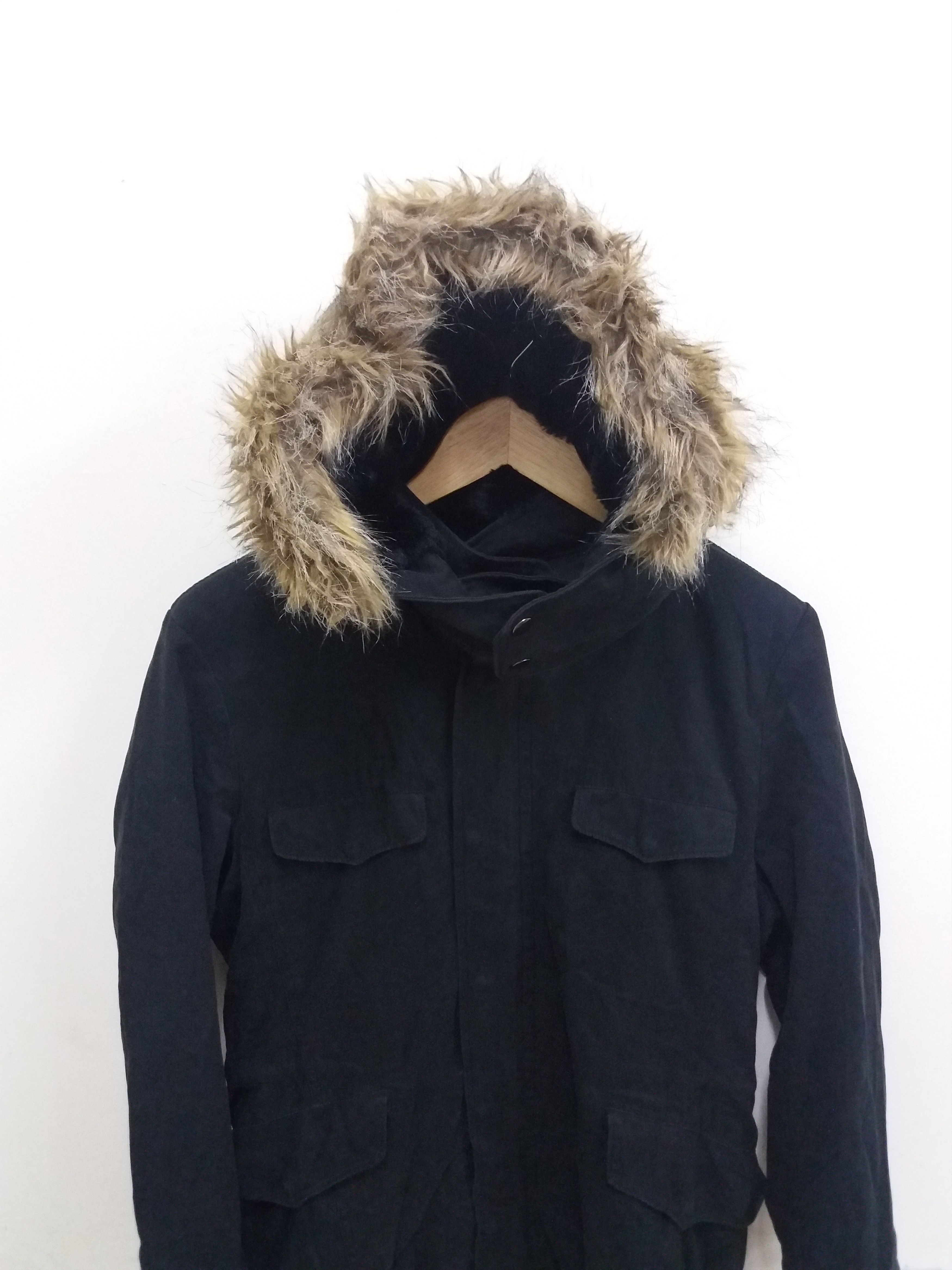 Japanese Brand Takeo Kikuchi parkas/ long jacket with fur hooded size 2 Size US M / EU 48-50 / 2 - 4 Thumbnail