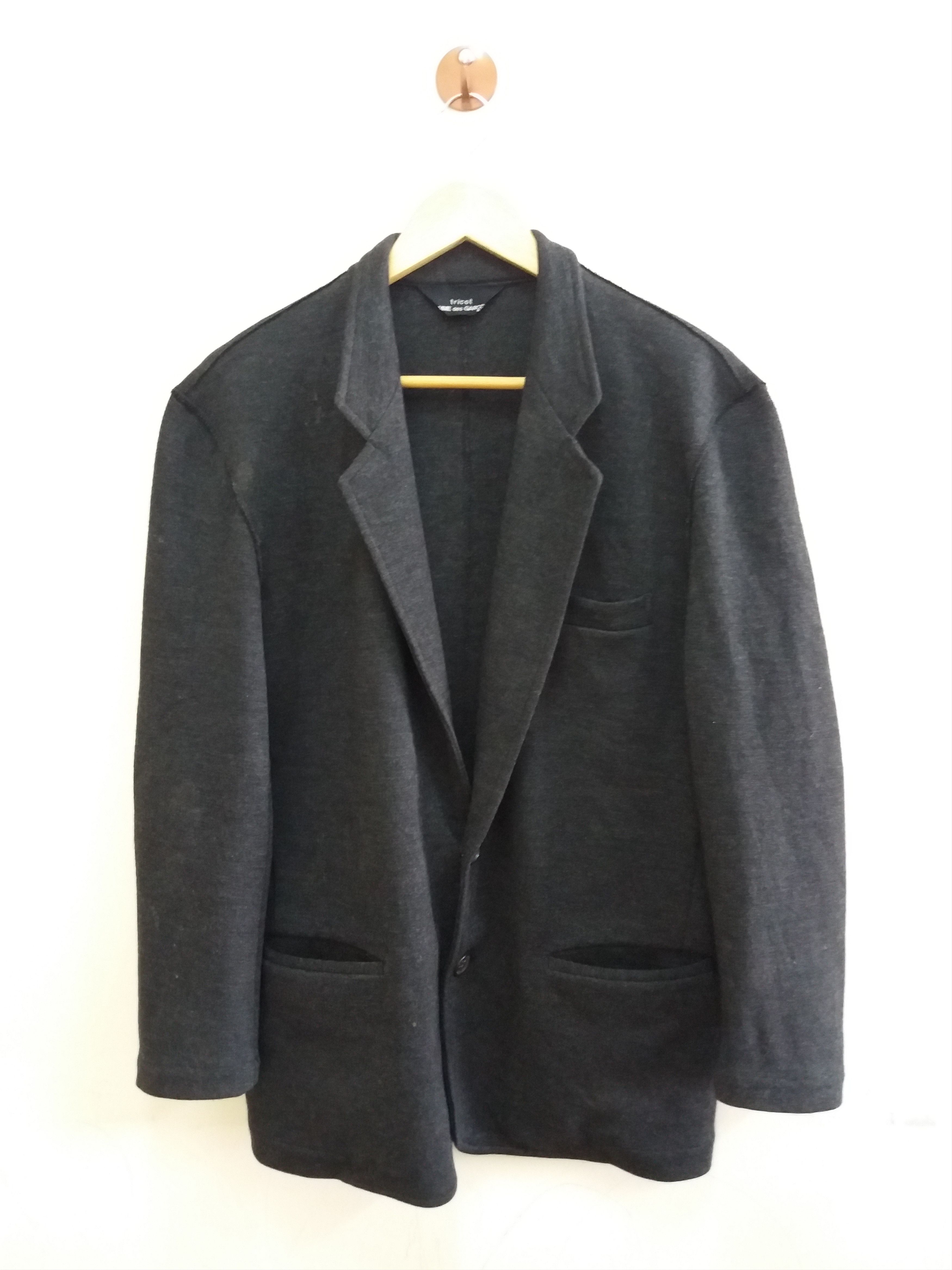 Tricot Comme Des Garcons Jacket | Grailed