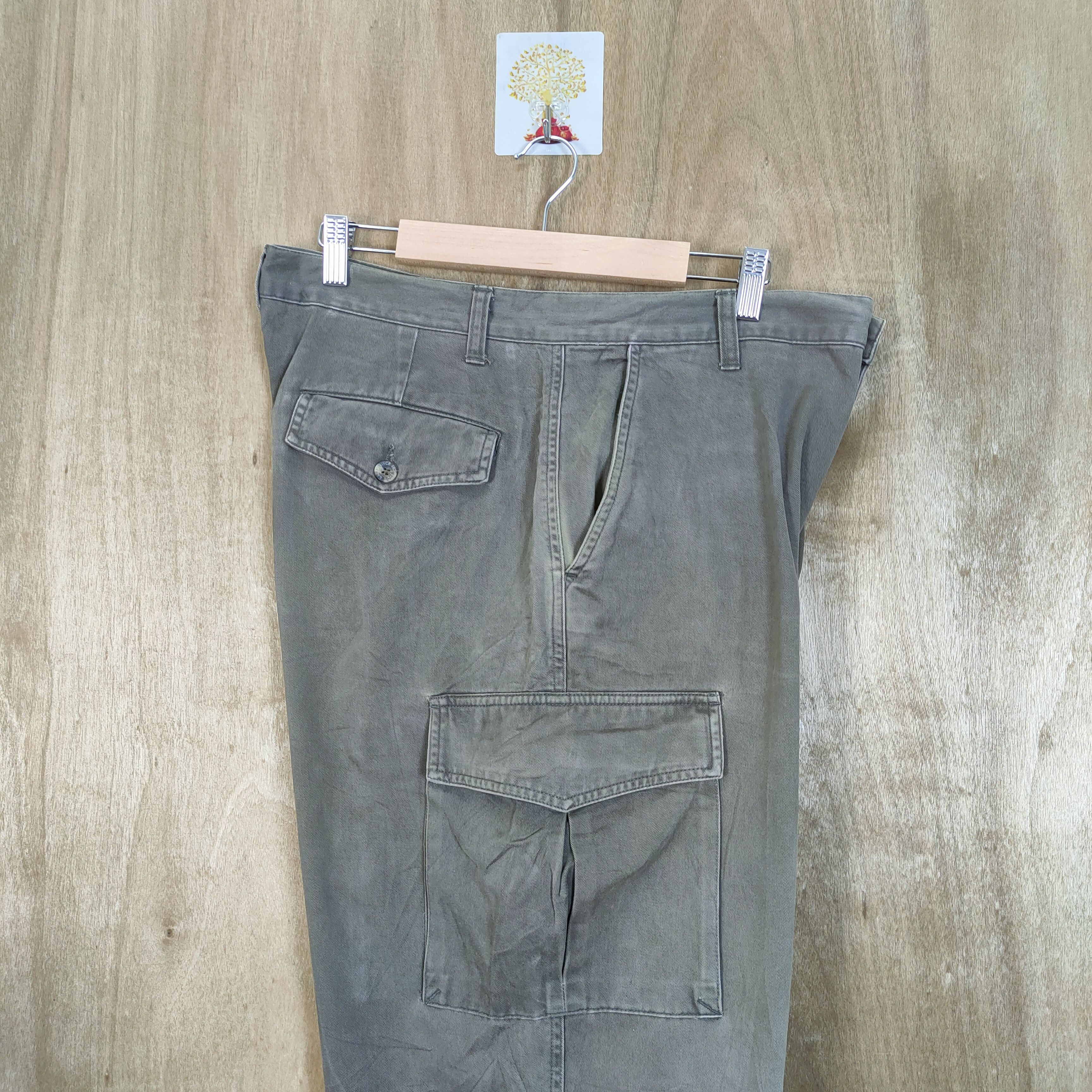 Eddie Bauer VINTAGE EDDIE BAUER FADED BROWN CARGO PANTS Size US 34 / EU 50 - 9 Thumbnail