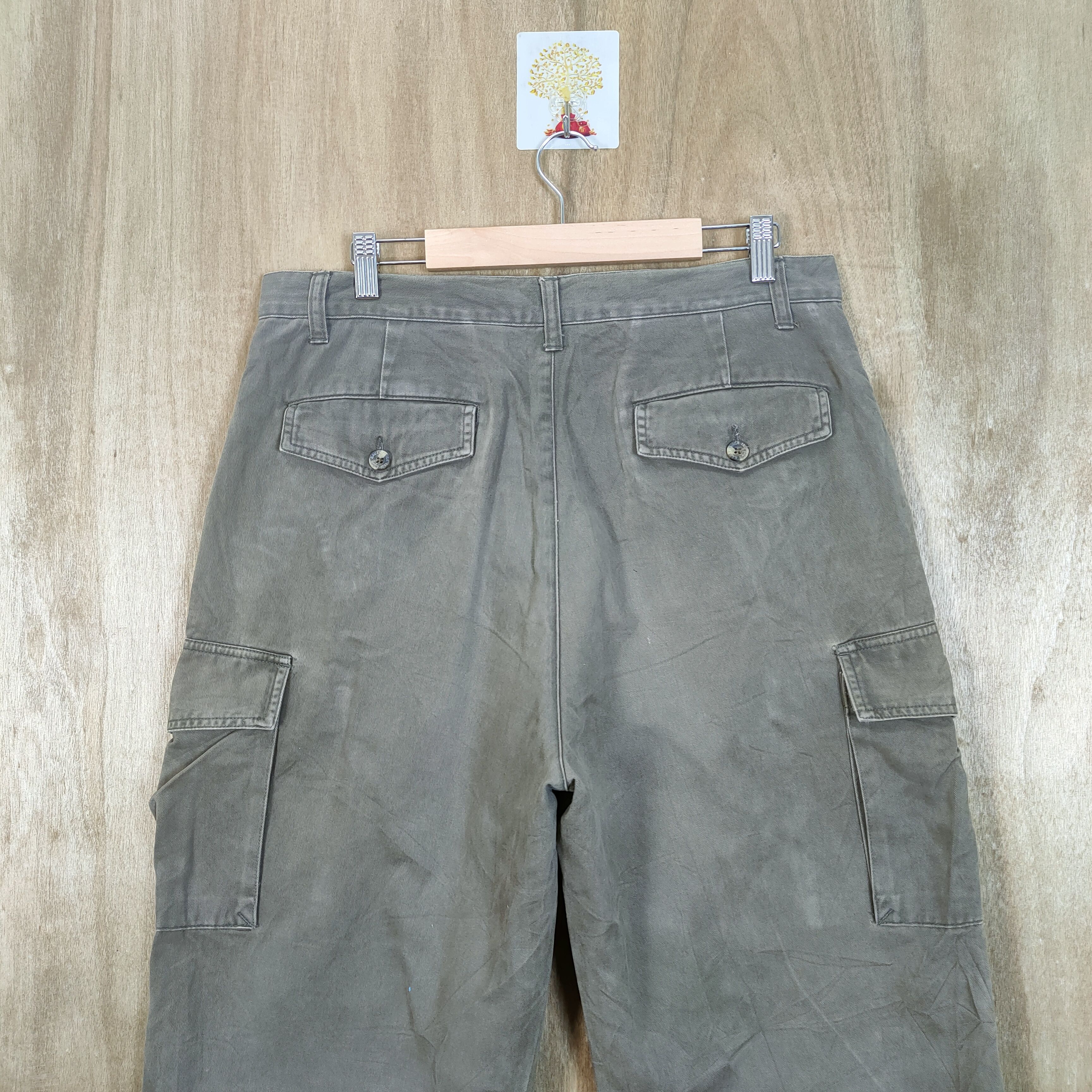 Eddie Bauer VINTAGE EDDIE BAUER FADED BROWN CARGO PANTS Size US 34 / EU 50 - 11 Thumbnail