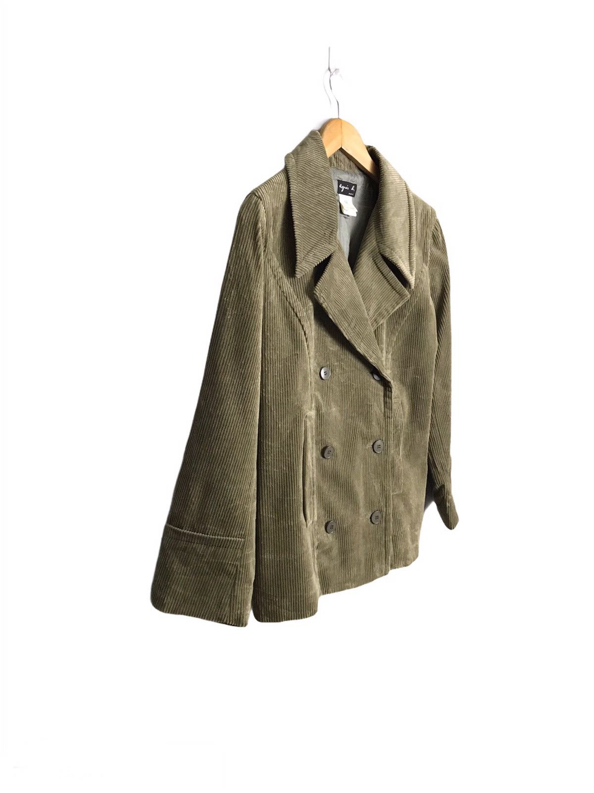 Vintage × agnes b. Agnes B. Double breasteddouble corduroy jacket Size M / US 6-8 / IT 42-44 - 3 Thumbnail