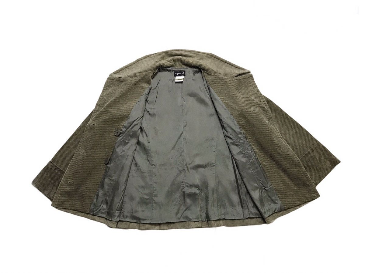Vintage × agnes b. Agnes B. Double breasteddouble corduroy jacket Size M / US 6-8 / IT 42-44 - 6 Thumbnail