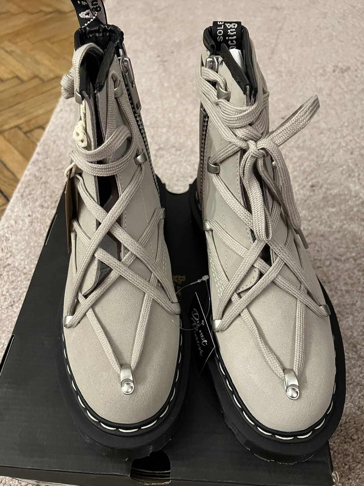 Dr. Martens × Rick Owens *BRAND NEW* Rick owens x doc martens size 40 Size US 7.5 / EU 40-41 - 2 Thumbnail