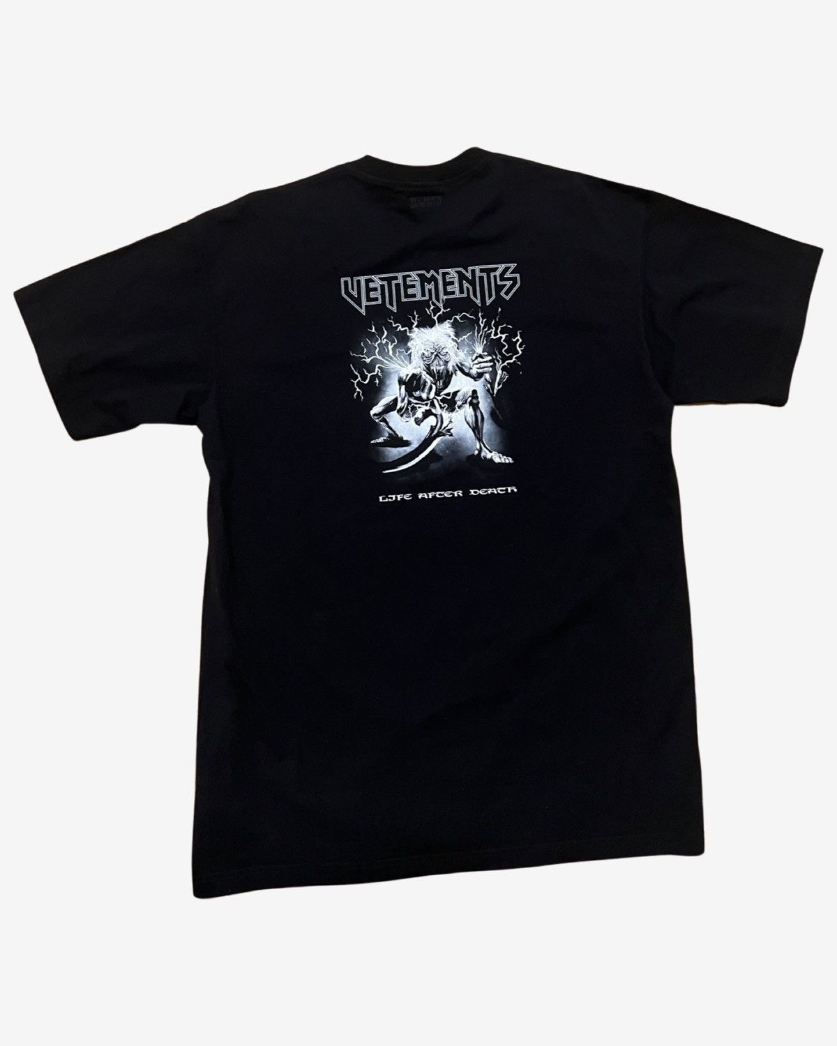Vetements VETEMENTS Logo Heavy Metal Oversized T-Shirt Size US S / EU 44-46 / 1 - 2 Thumbnail