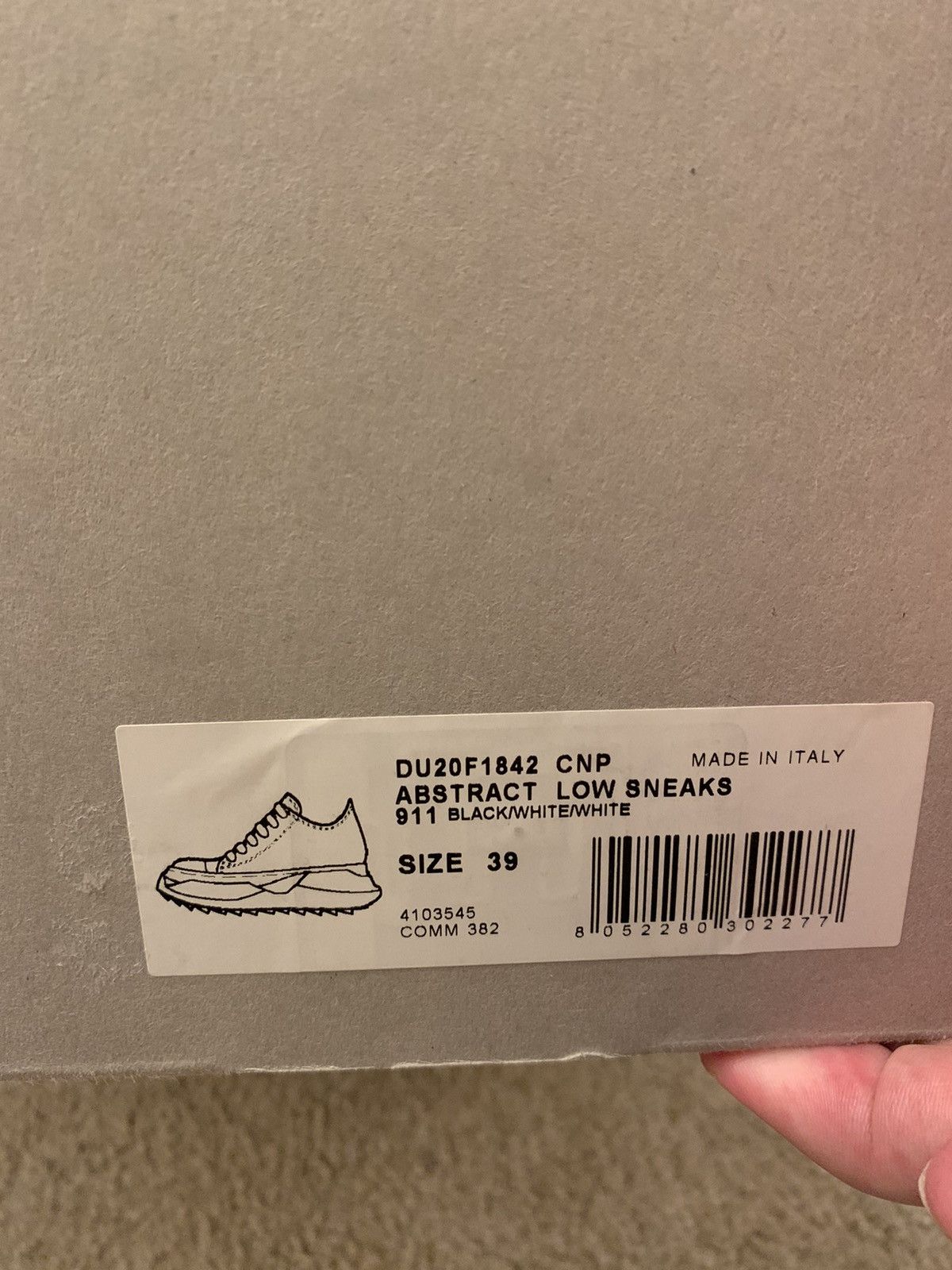 Rick Owens Abstract low sneakers Size US 6 / EU 39 - 6 Thumbnail