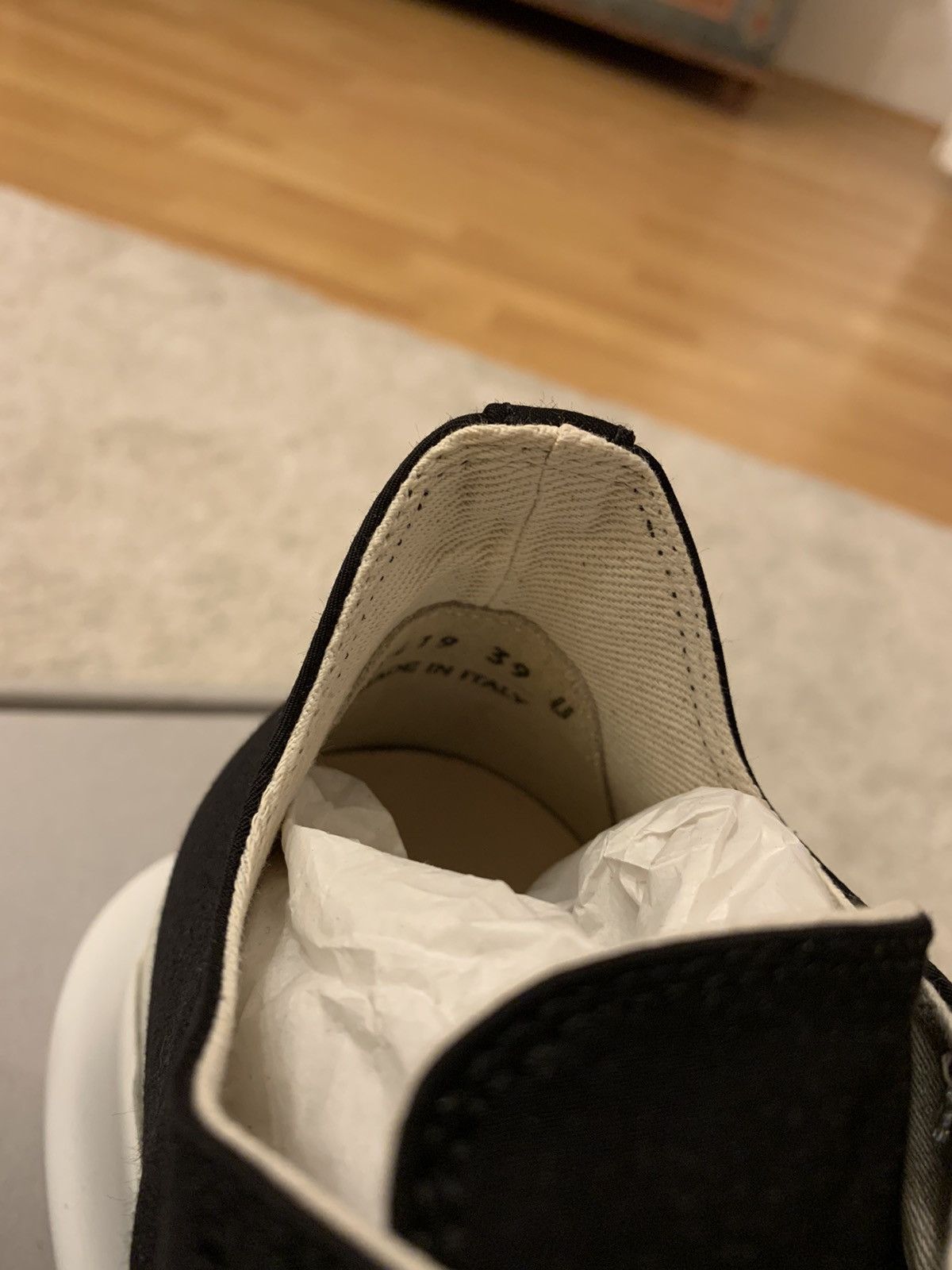 Rick Owens Abstract low sneakers Size US 6 / EU 39 - 4 Thumbnail
