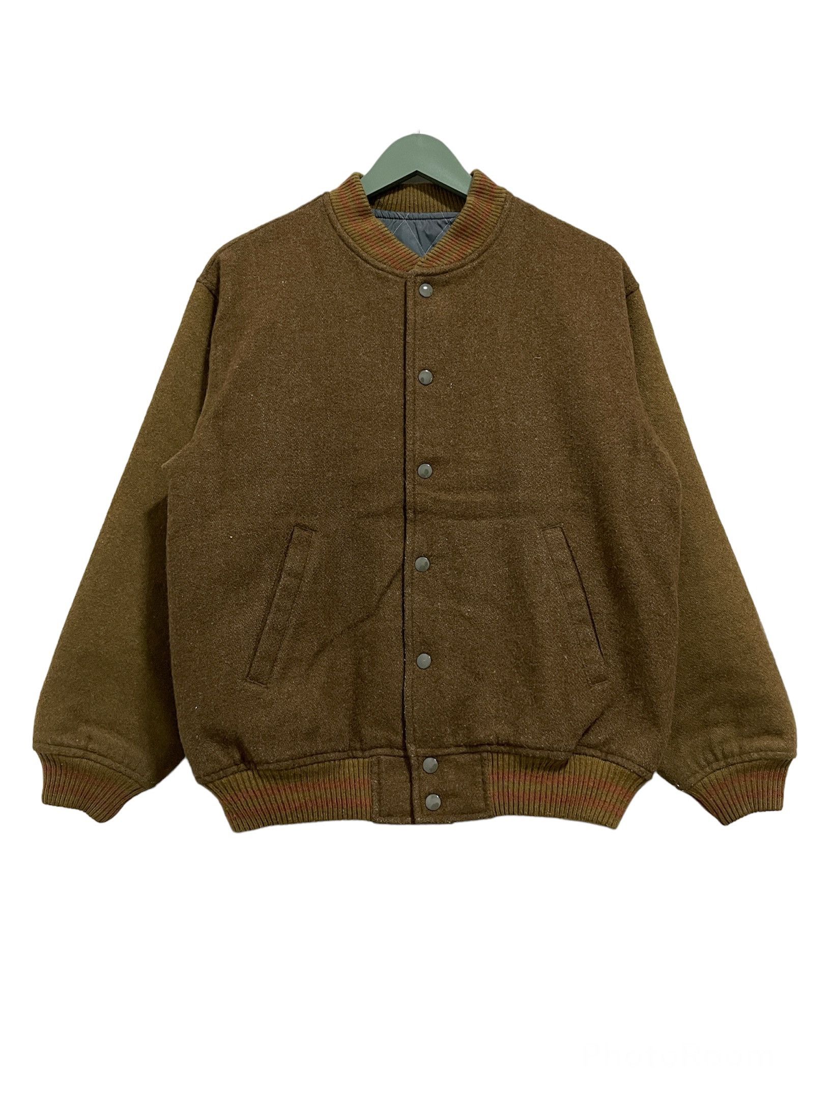 Vintage Vintage Penny Blank Two Town Letterman Wool Varsity Jacket Size US M / EU 48-50 / 2 - 1 Thumbnail