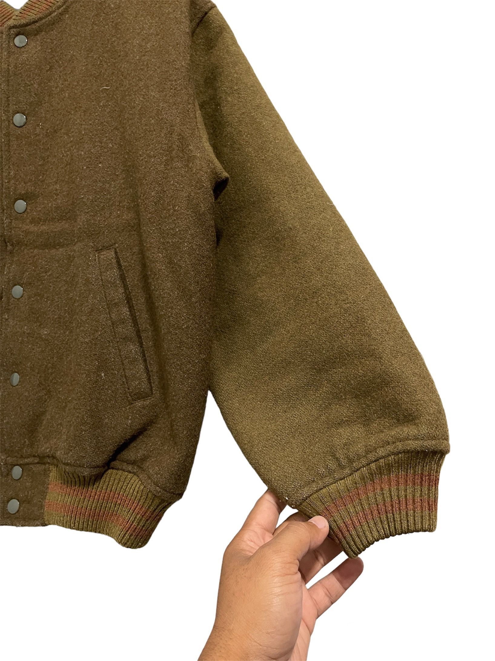 Vintage Vintage Penny Blank Two Town Letterman Wool Varsity Jacket Size US M / EU 48-50 / 2 - 2 Thumbnail