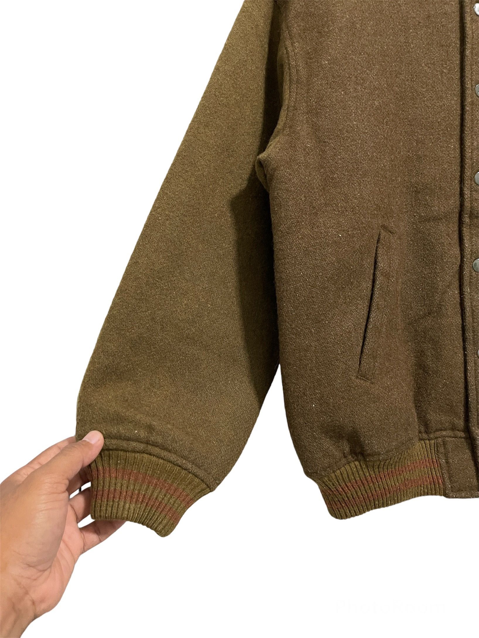 Vintage Vintage Penny Blank Two Town Letterman Wool Varsity Jacket Size US M / EU 48-50 / 2 - 3 Thumbnail