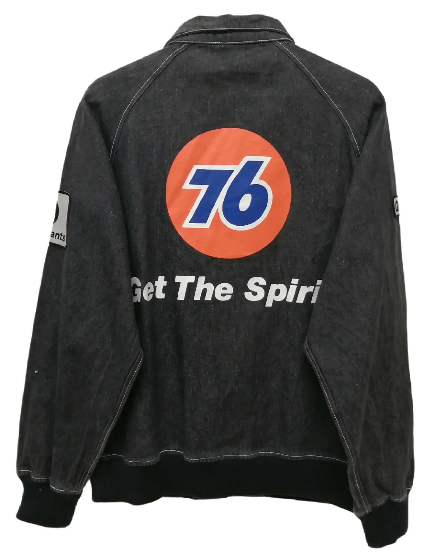Vintage 76 LUBRICANTS Big Logo Jacket Size US M / EU 48-50 / 2 - 2 Thumbnail