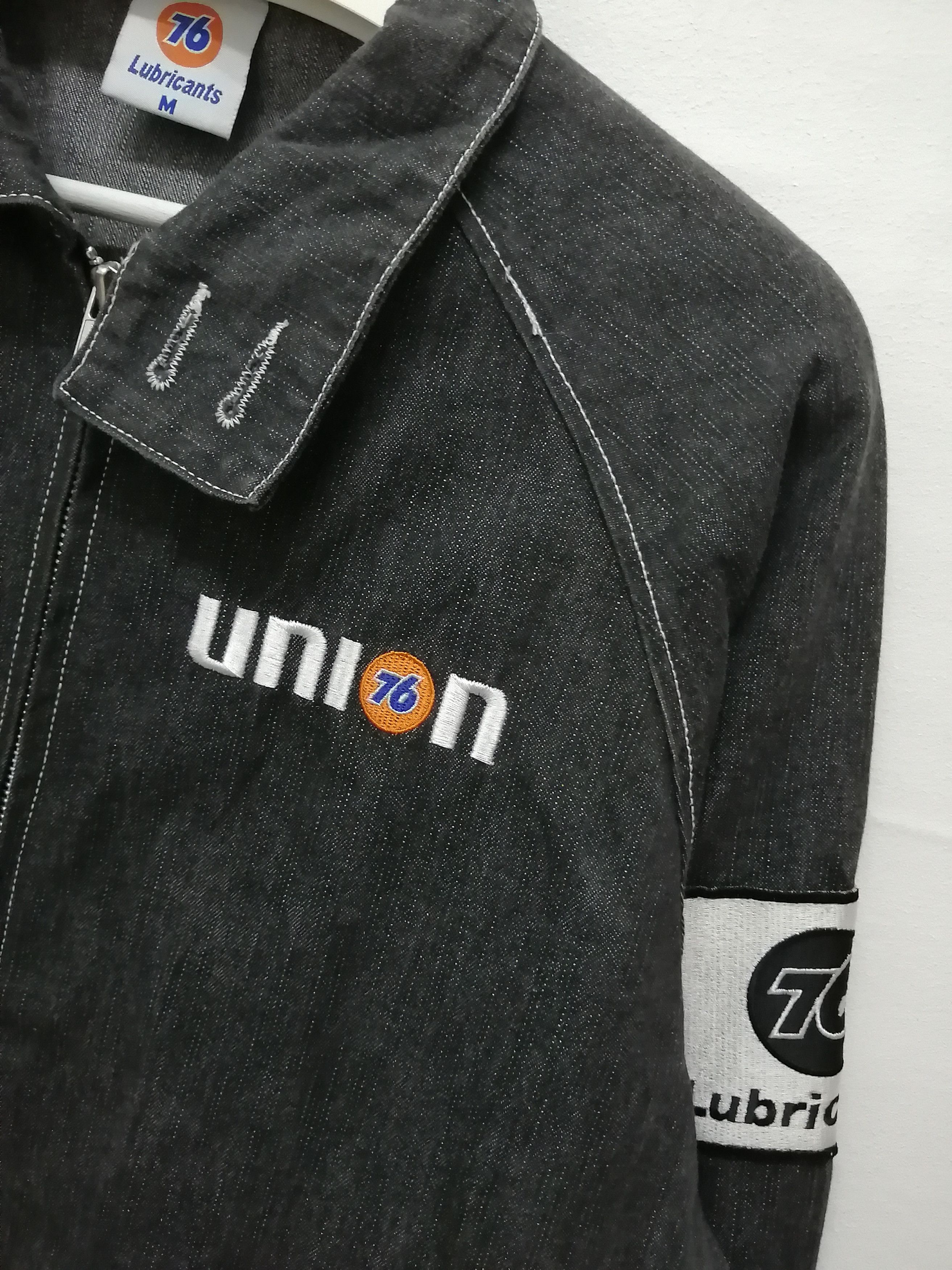Vintage 76 LUBRICANTS Big Logo Jacket Size US M / EU 48-50 / 2 - 8 Thumbnail