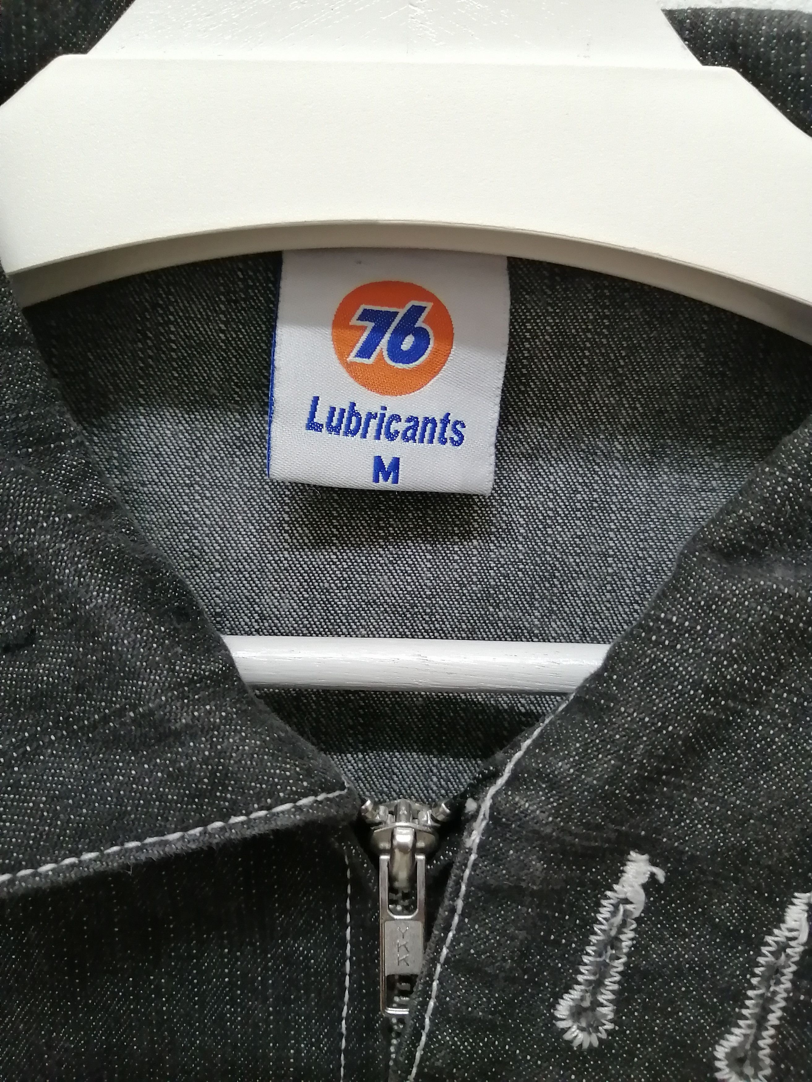 Vintage 76 LUBRICANTS Big Logo Jacket Size US M / EU 48-50 / 2 - 9 Thumbnail