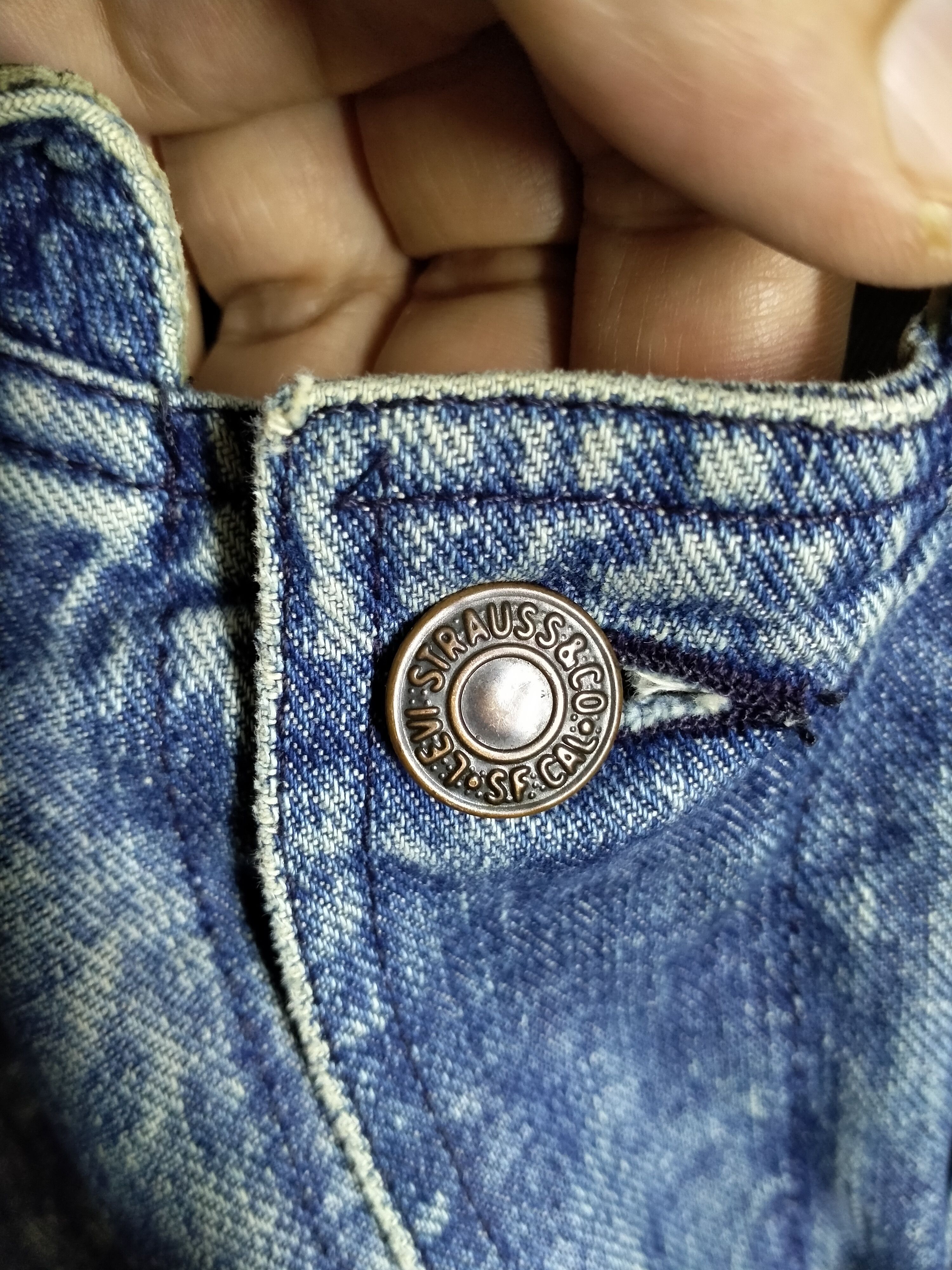 Levi's Levis Denim Jacket Made in Australia Size US L / EU 52-54 / 3 - 3 Thumbnail