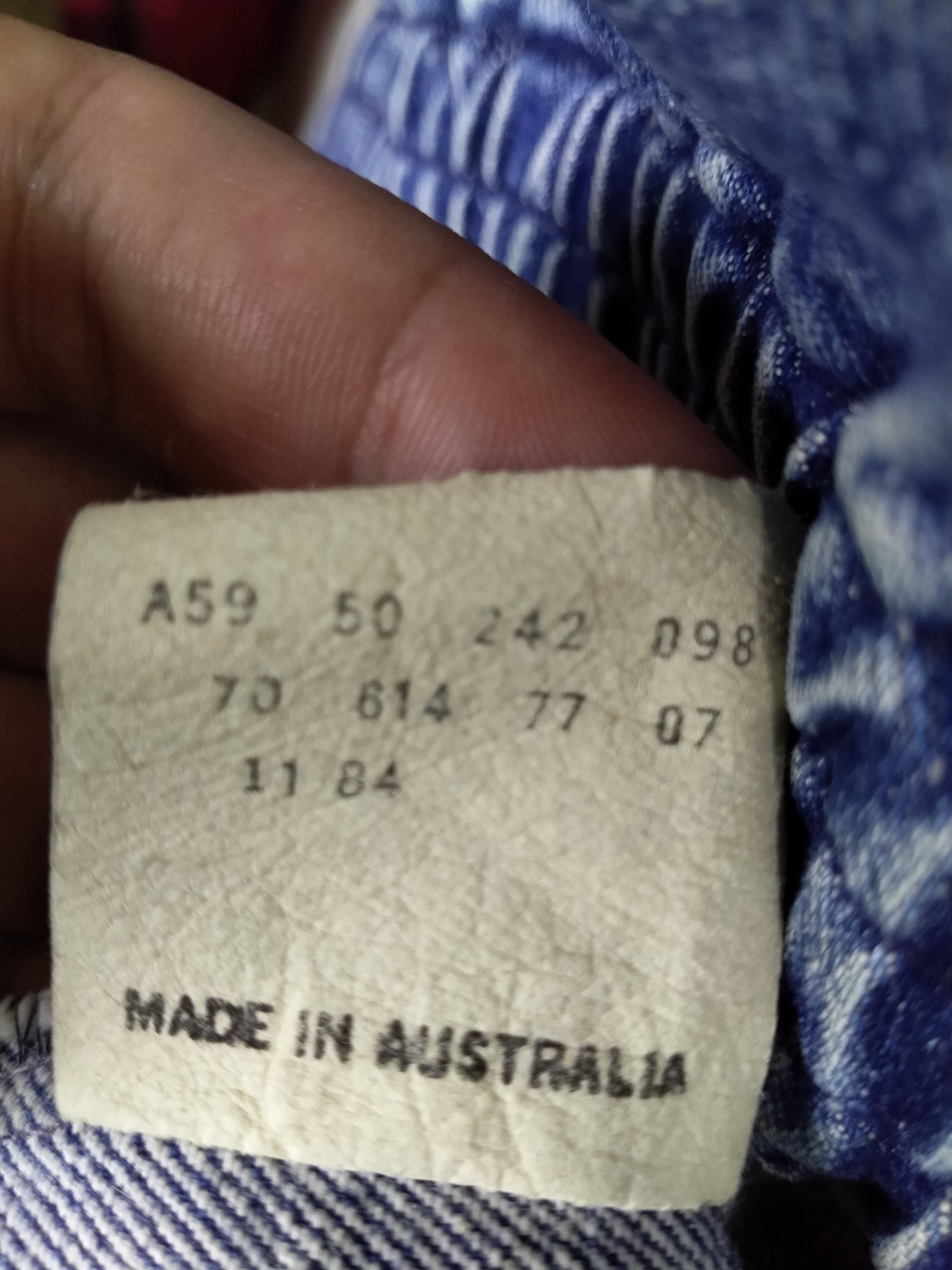 Levi's Levis Denim Jacket Made in Australia Size US L / EU 52-54 / 3 - 6 Thumbnail