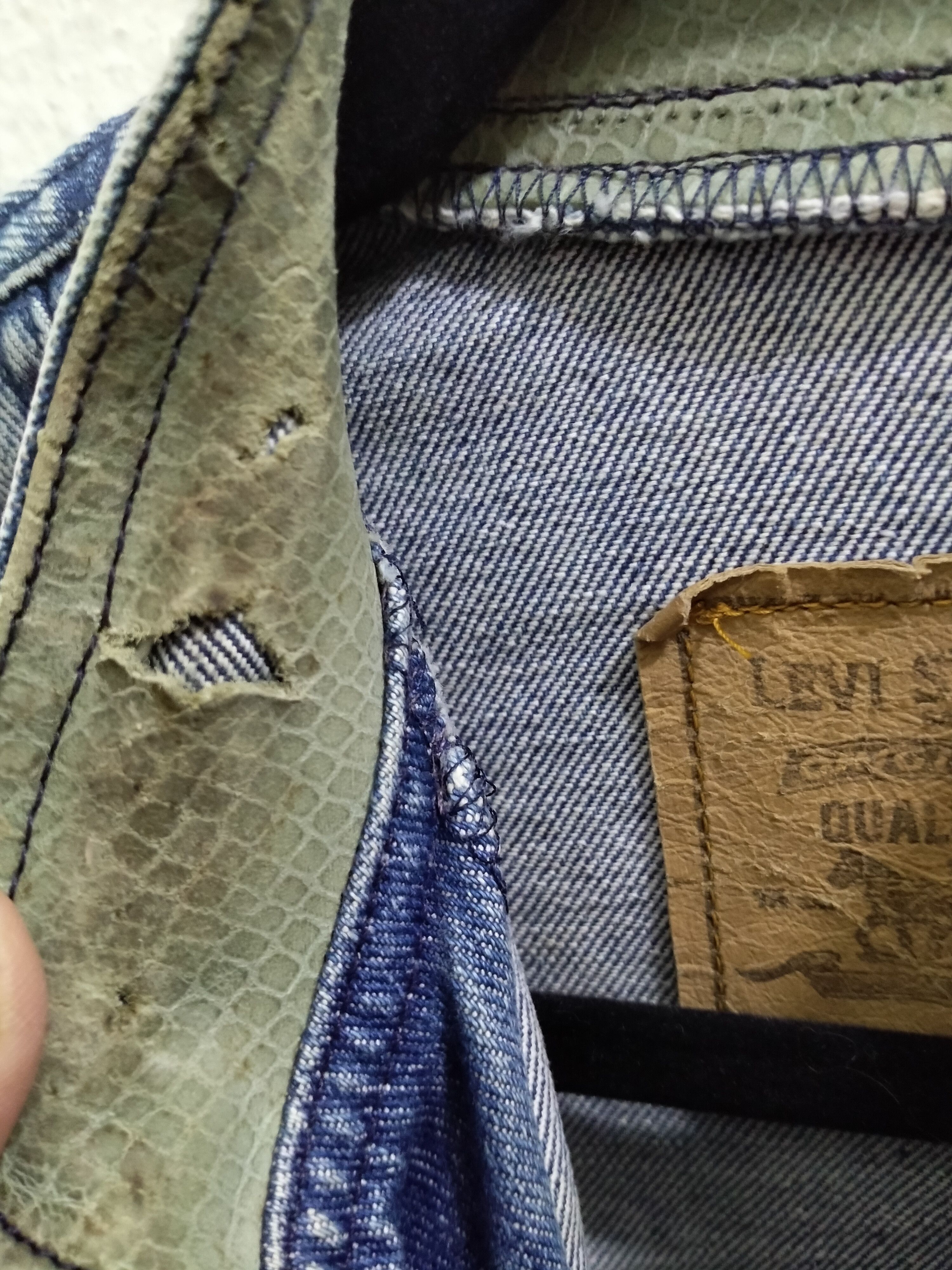 Levi's Levis Denim Jacket Made in Australia Size US L / EU 52-54 / 3 - 9 Thumbnail