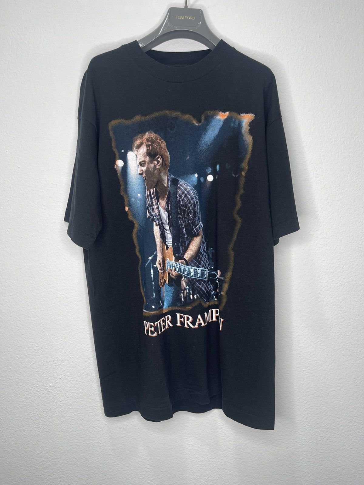 Band Tees Vintage Peter Frampton tour tee Size US XL / EU 56 / 4 - 1 Thumbnail