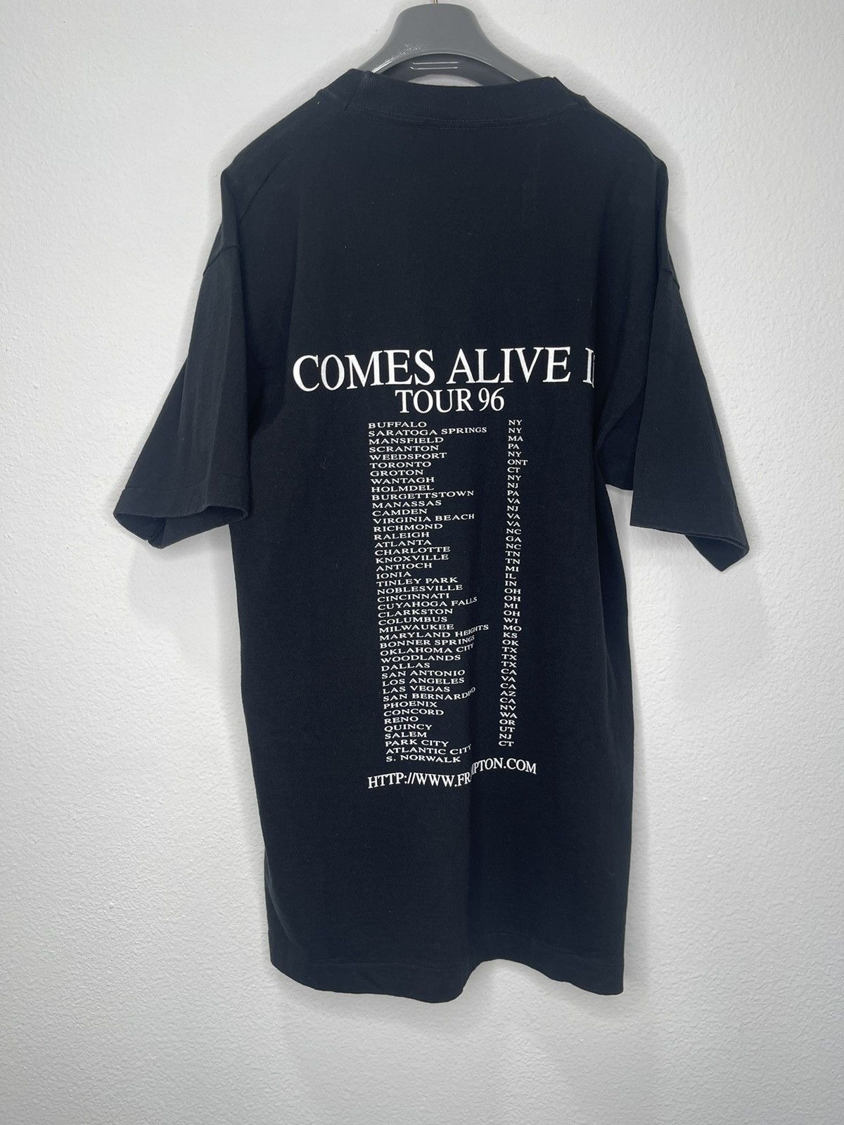 Band Tees Vintage Peter Frampton tour tee Size US XL / EU 56 / 4 - 2 Thumbnail