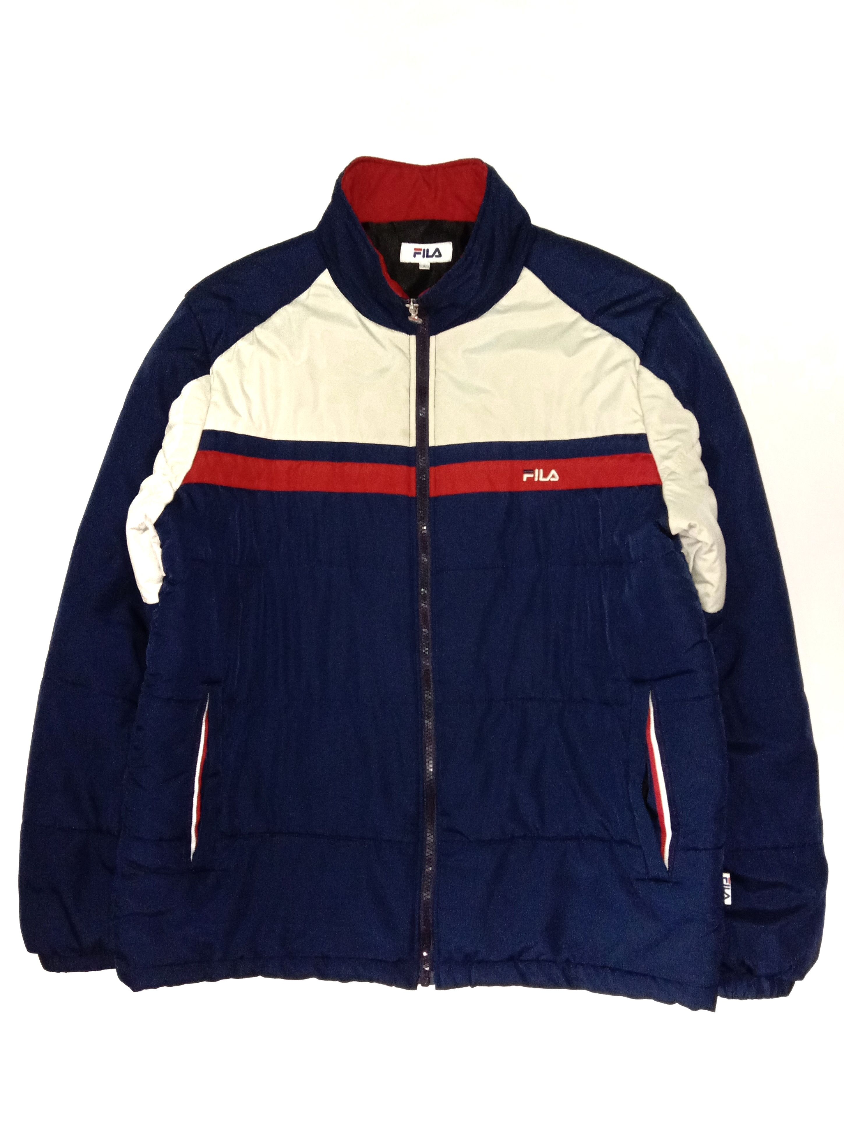 Vintage Fila Puffer Jacket / Moncler Look-A-Like Design | Grailed