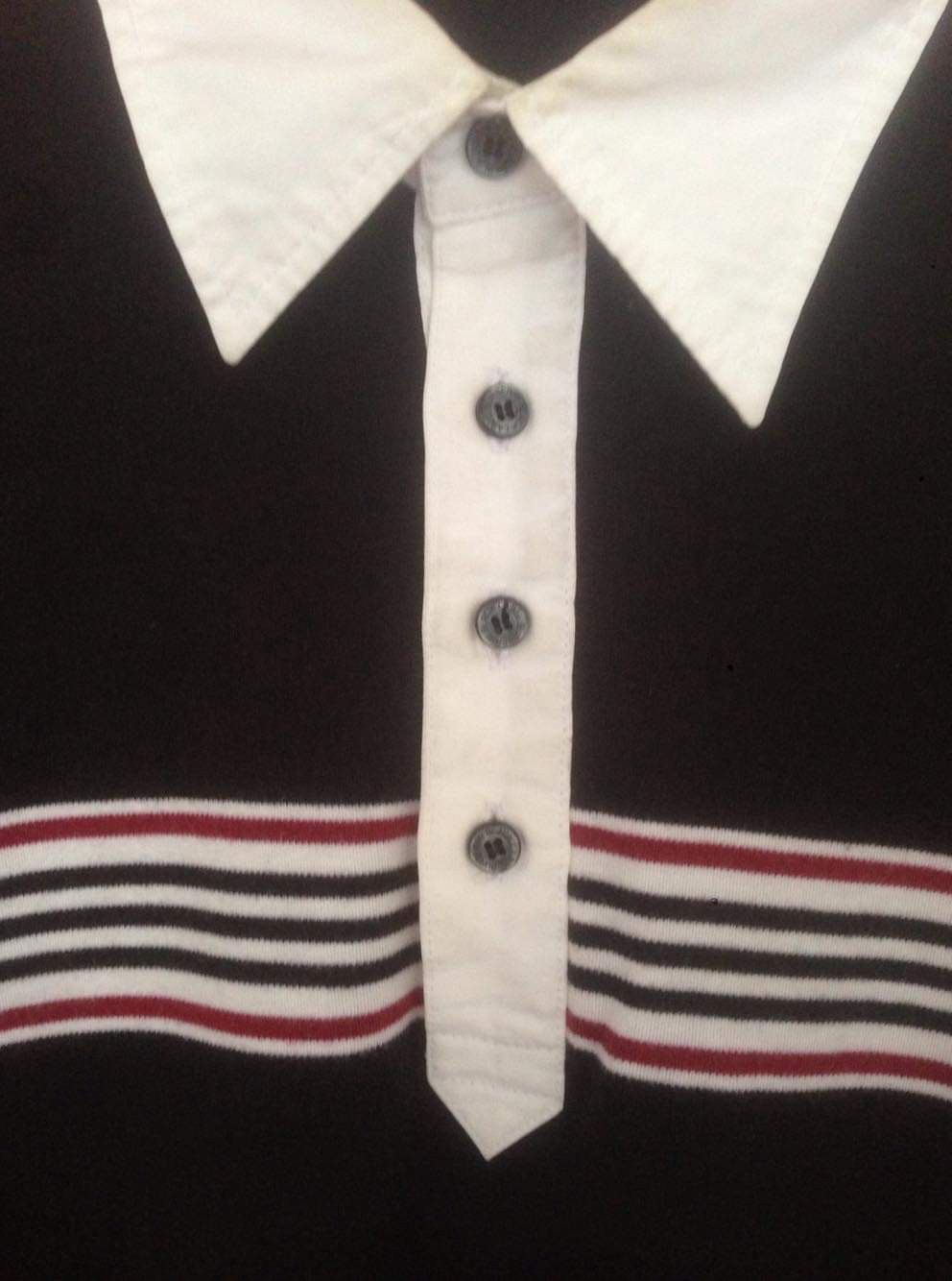 Burberry Burberry Black Label Polo Size US L / EU 52-54 / 3 - 3 Thumbnail