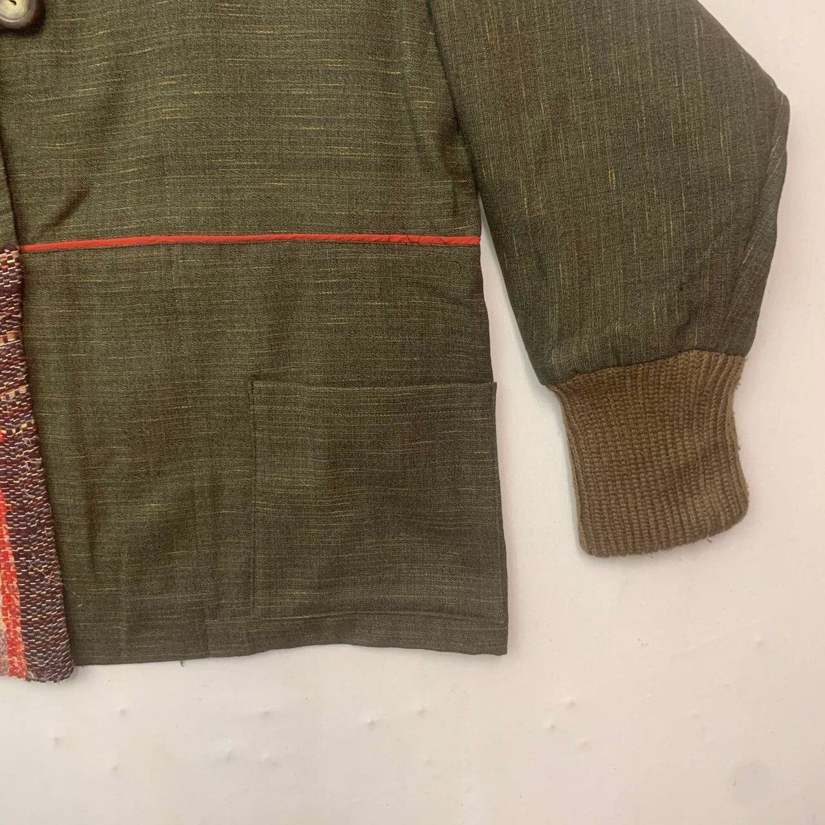 Japanese Brand × Vintage Japanese Vintage Shawl Collar Baggy Jacket Nice Design Size US XL / EU 56 / 4 - 6 Thumbnail
