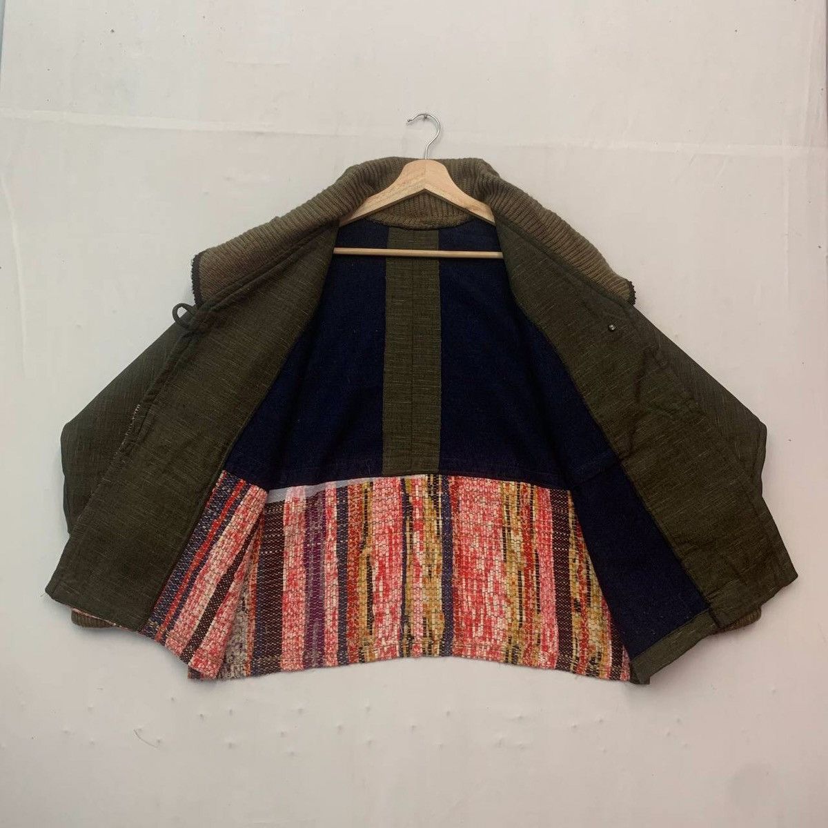 Japanese Brand × Vintage Japanese Vintage Shawl Collar Baggy Jacket Nice Design Size US XL / EU 56 / 4 - 8 Thumbnail