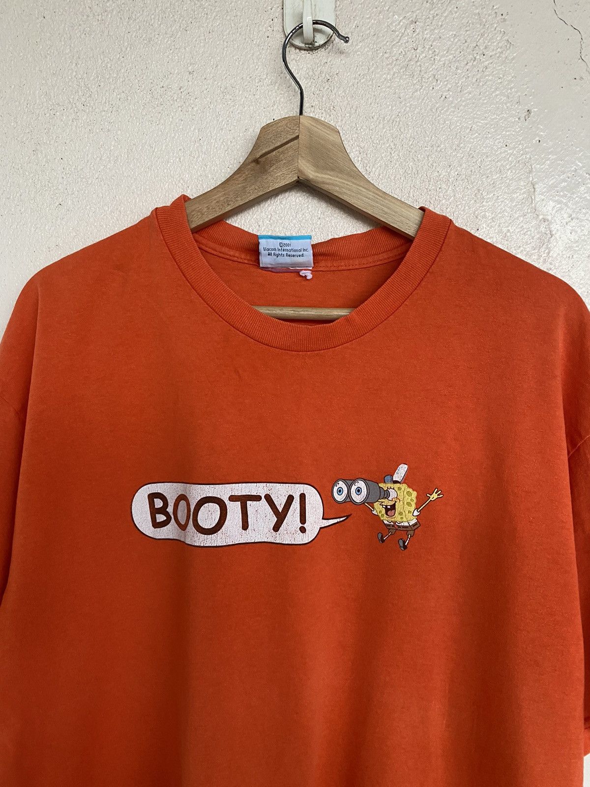 Cartoon Network × Vintage Vintage Sponge Bob Tshirt Size US M / EU 48-50 / 2 - 5 Thumbnail