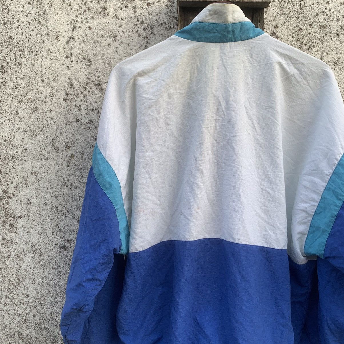 Sergio Tacchini × Vintage 💥 1990’s VINTAGE SERGIO TACCINI RAINBOW STRIPED JACKET Size US L / EU 52-54 / 3 - 17 Thumbnail