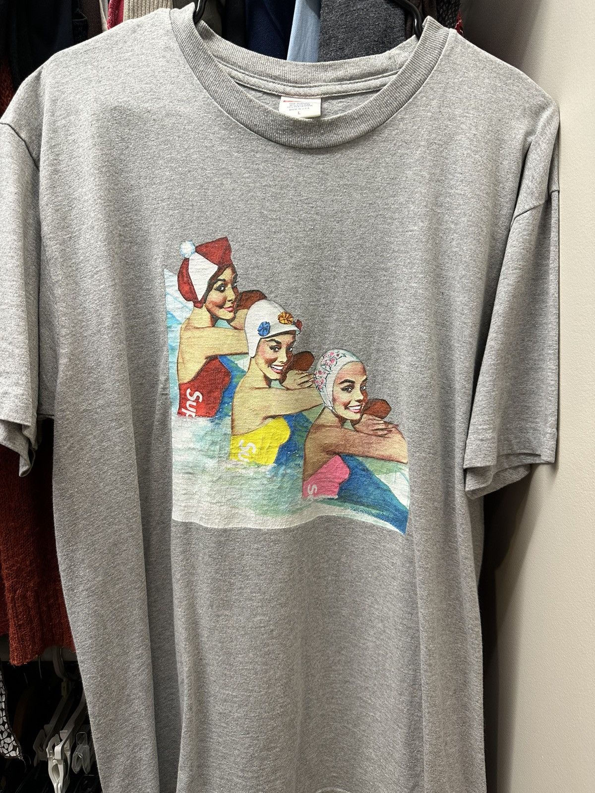 Supreme Supreme Swimmers Tee Size US L / EU 52-54 / 3 - 1 Thumbnail