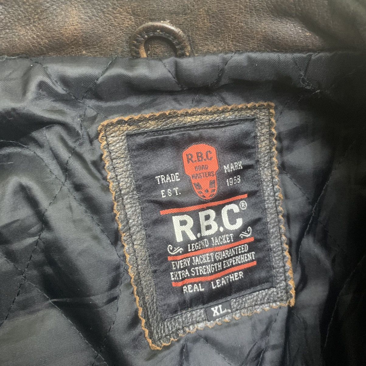 Other Steals🔥🔥 R.B.C Leather Jacket Size US XL / EU 56 / 4 - 12 Thumbnail