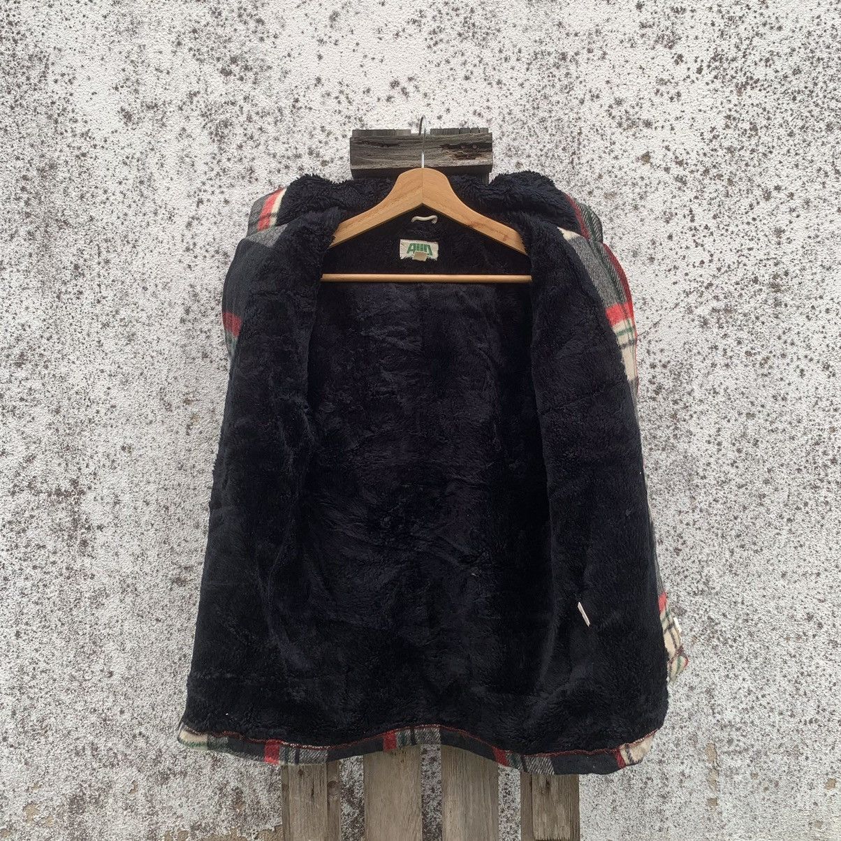 Japanese Brand × Seditionaries × Vintage Japanese Vintage Sherpa Fleece Hoodie Wool Zip Ups Jacket Size US S / EU 44-46 / 1 - 7 Thumbnail